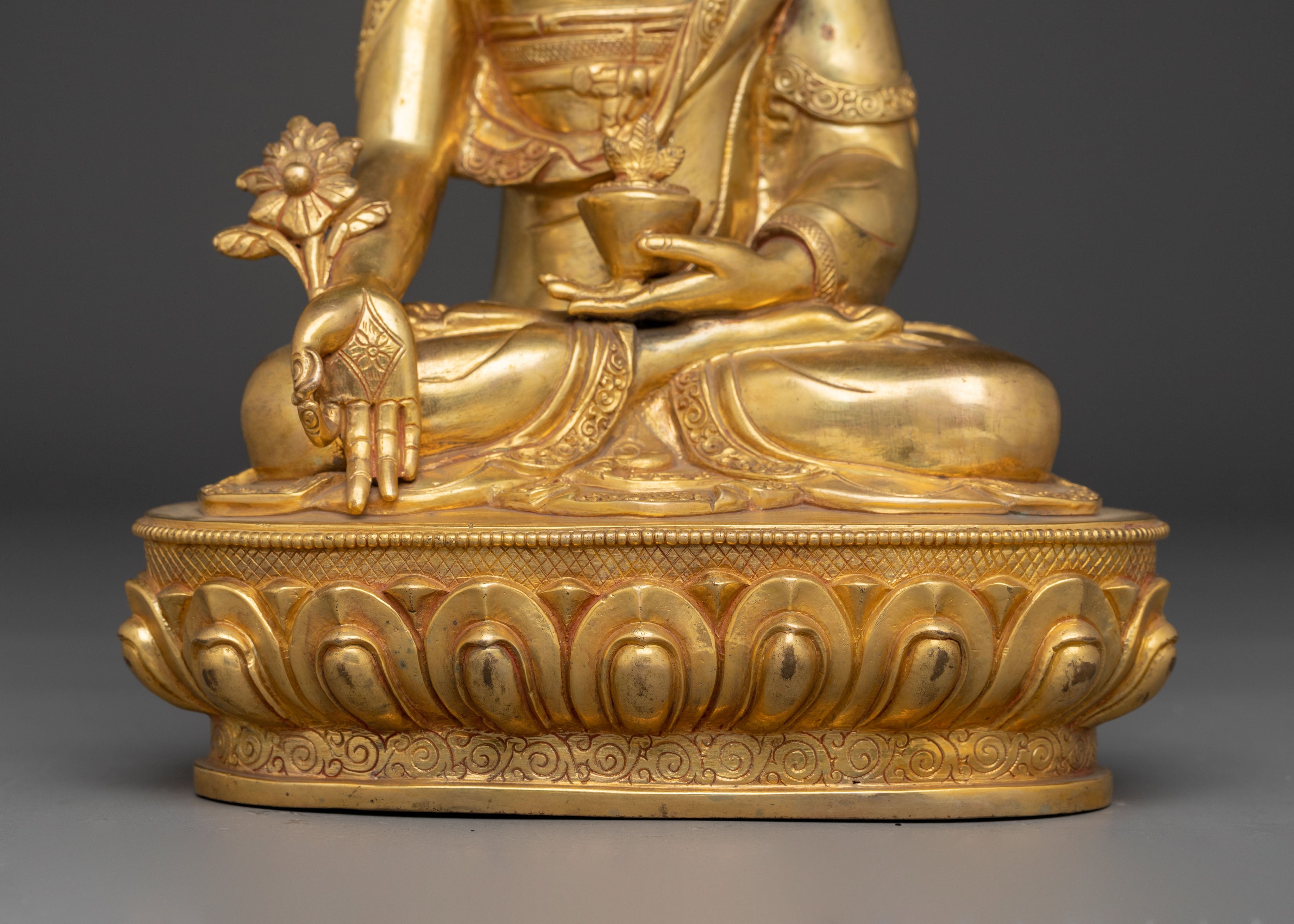 8.1 Inch Medicine Buddha Statue | The Supreme Healer