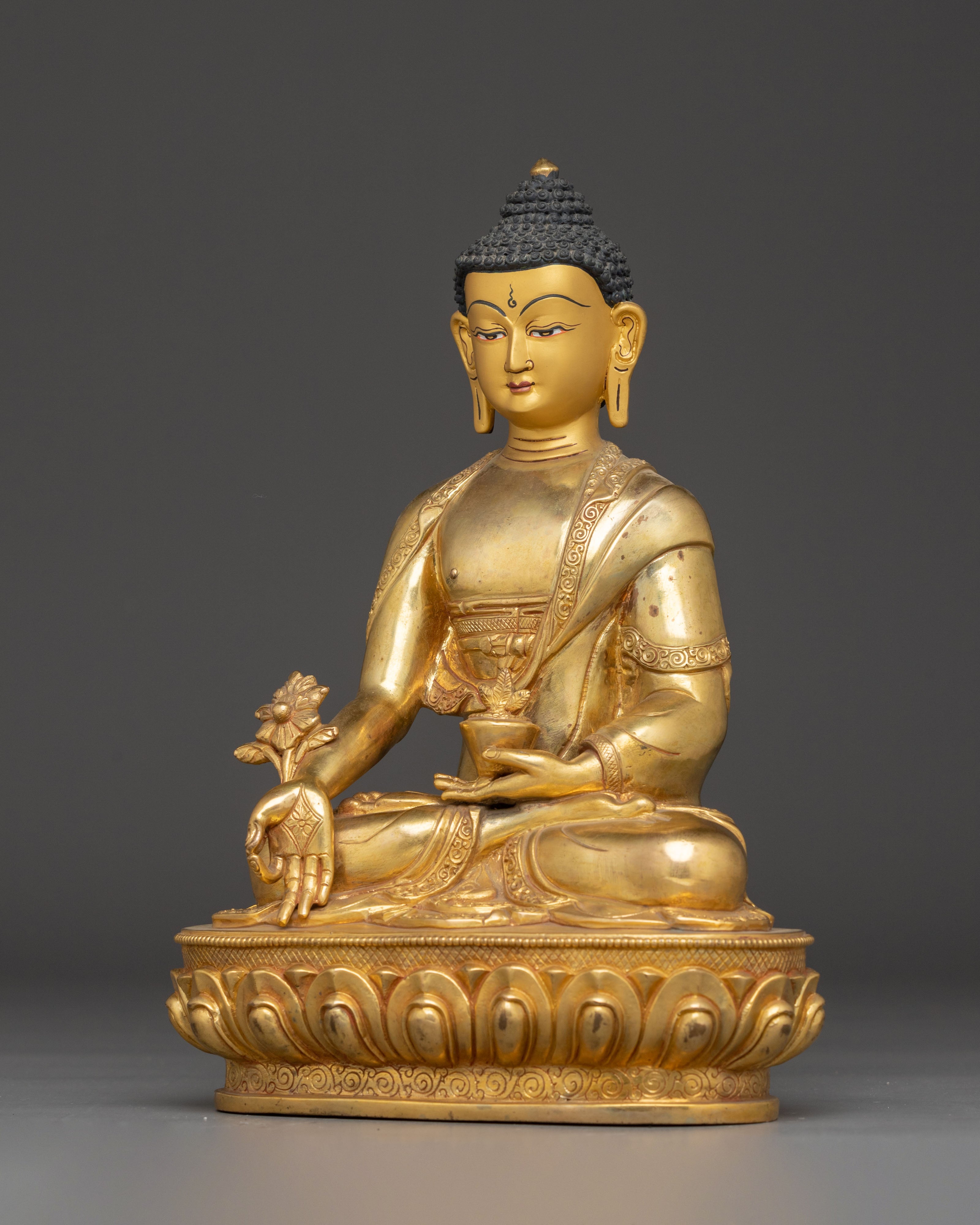 8.1 Inch Medicine Buddha Statue | The Supreme Healer