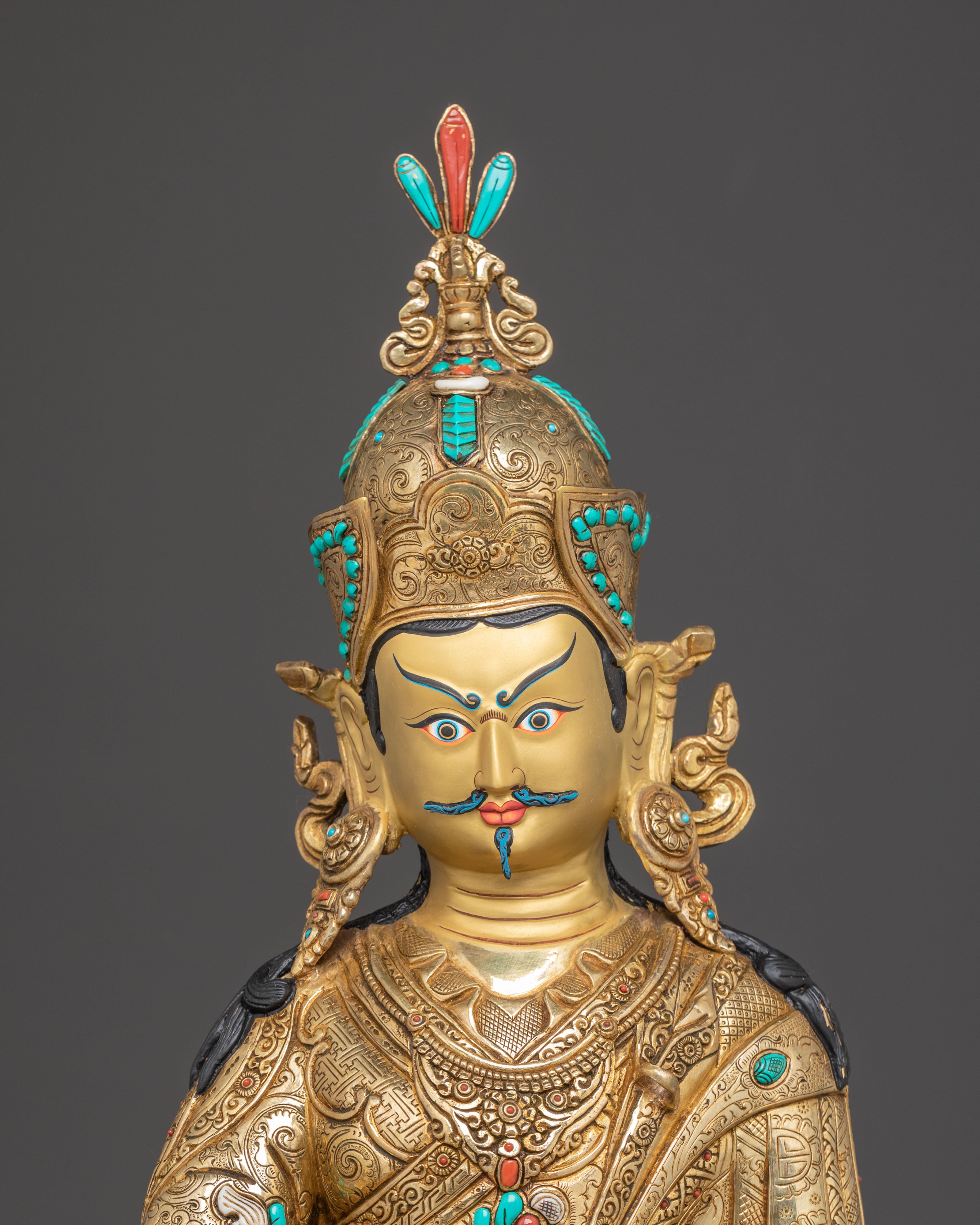 Magnificent Statue of Guru Rinpoche | Vajra Master Padmasambhava