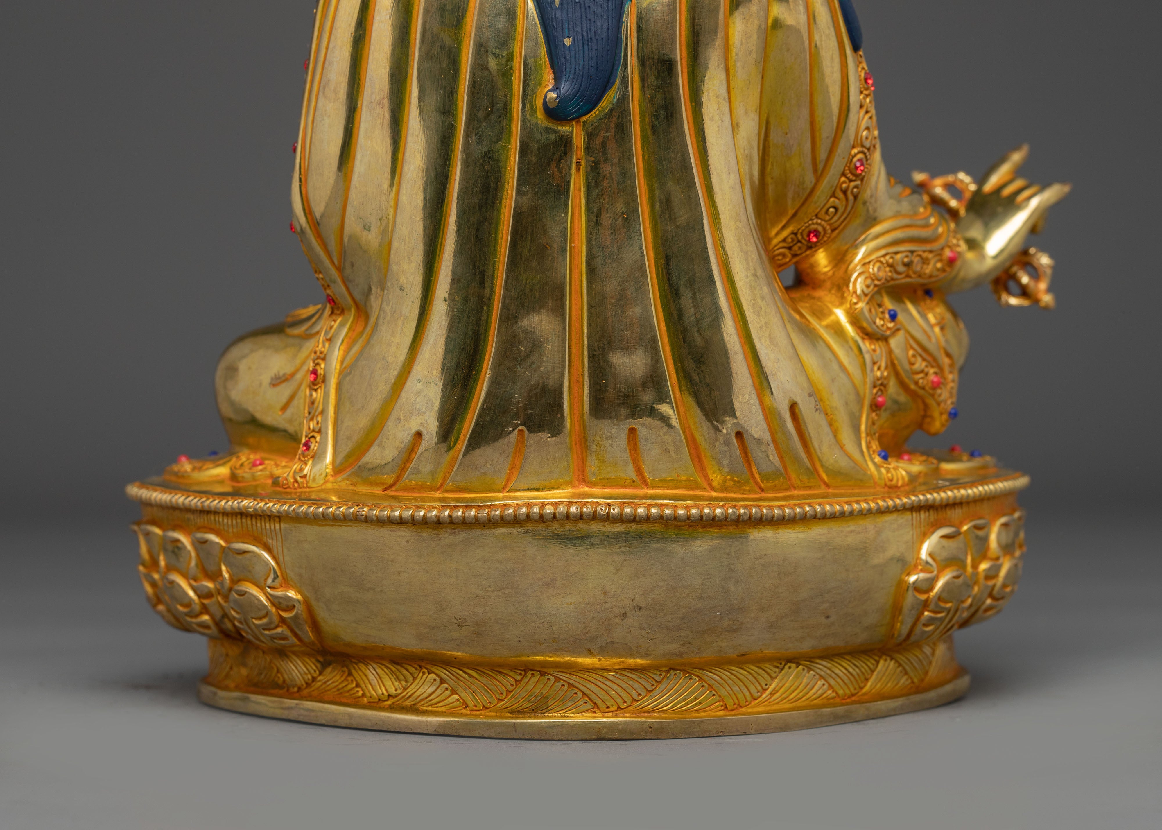 Radiant Statue of Vajra Master Guru Rinpoche | Padmasambhava Sculpture