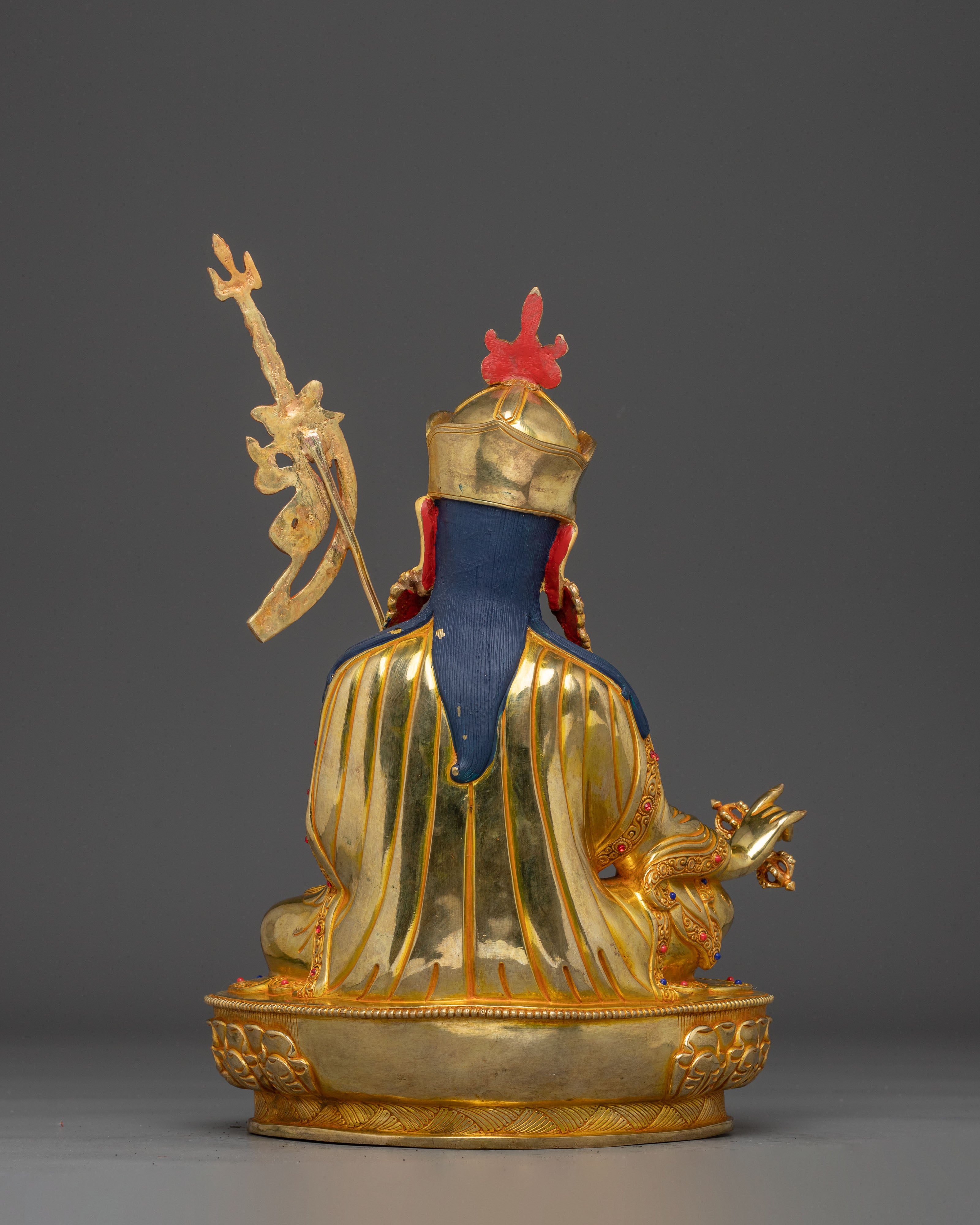 Radiant Statue of Vajra Master Guru Rinpoche | Padmasambhava Sculpture