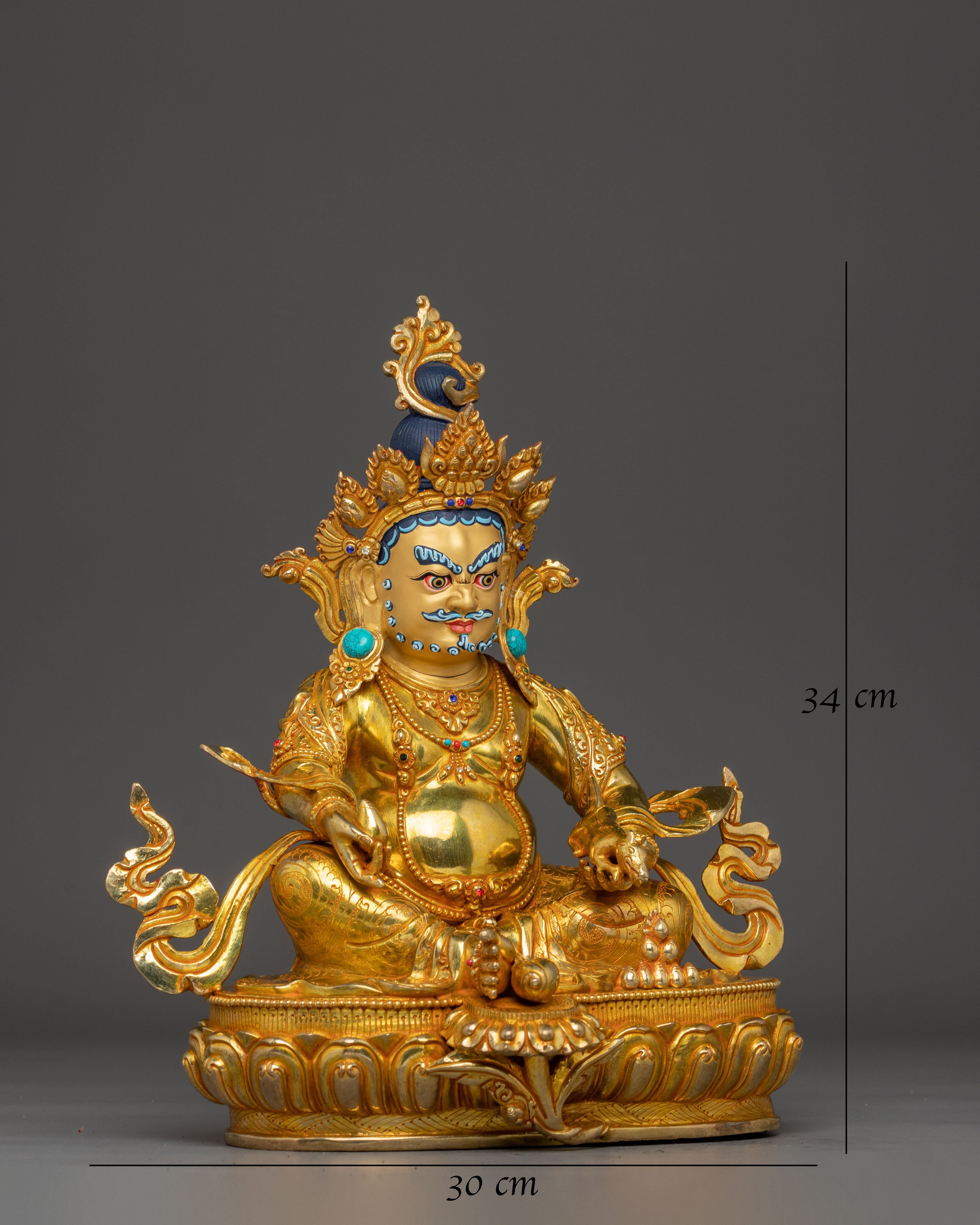 Dzambhala Statue: God of Wealth
