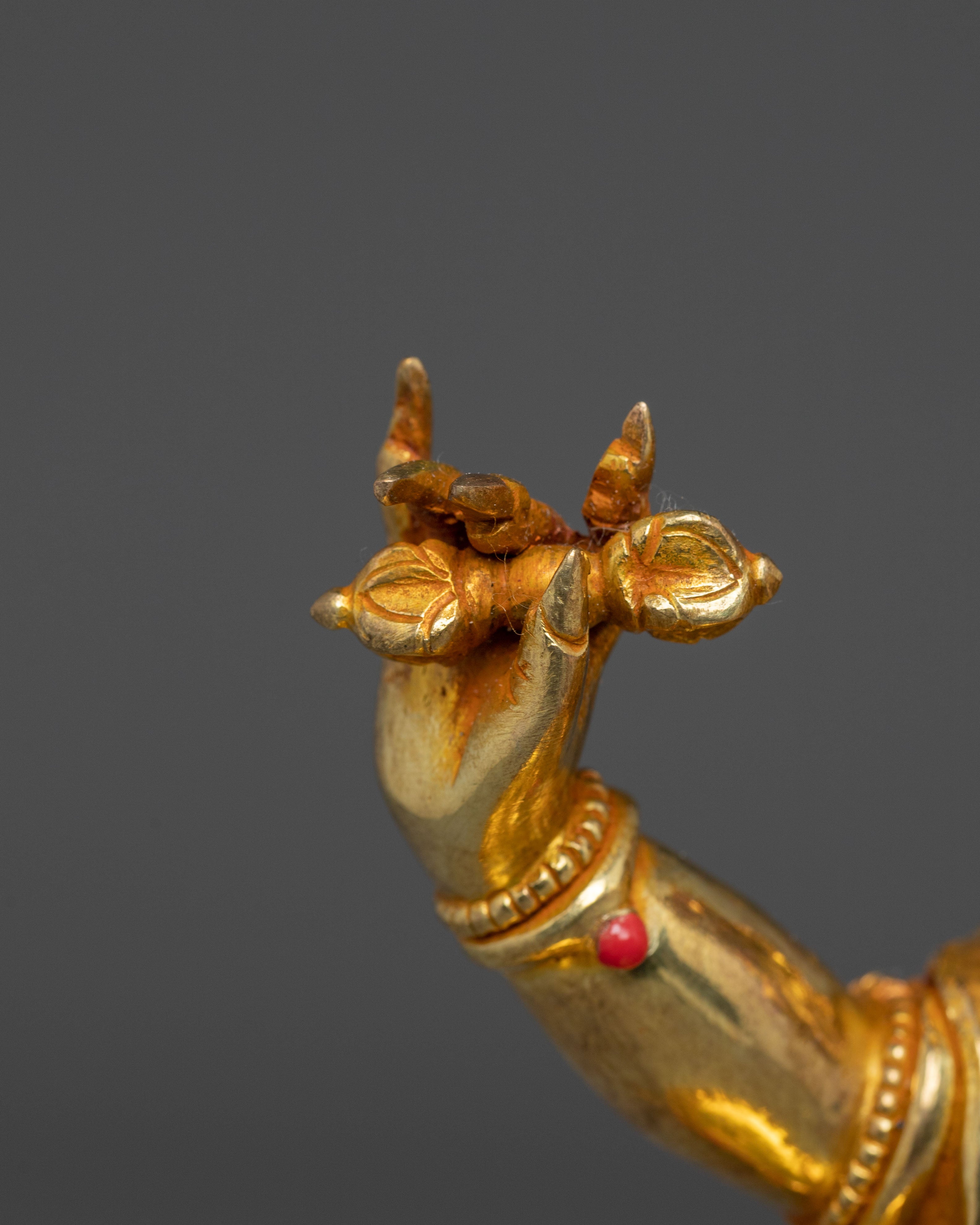 Statue of Wrathful Bodhisattva Vajrapani | Chana Dorje Sculpture