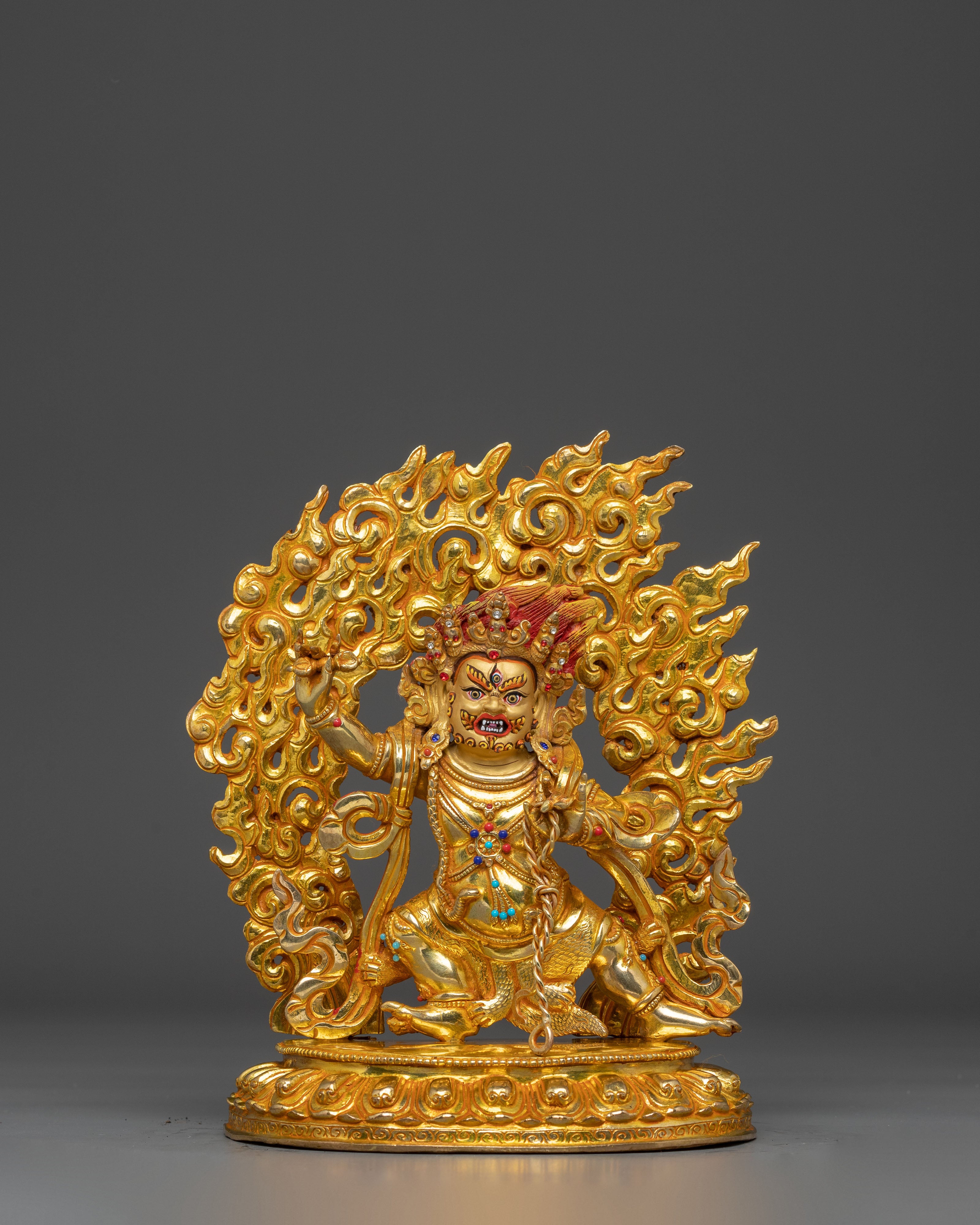 Statue of Wrathful Bodhisattva Vajrapani