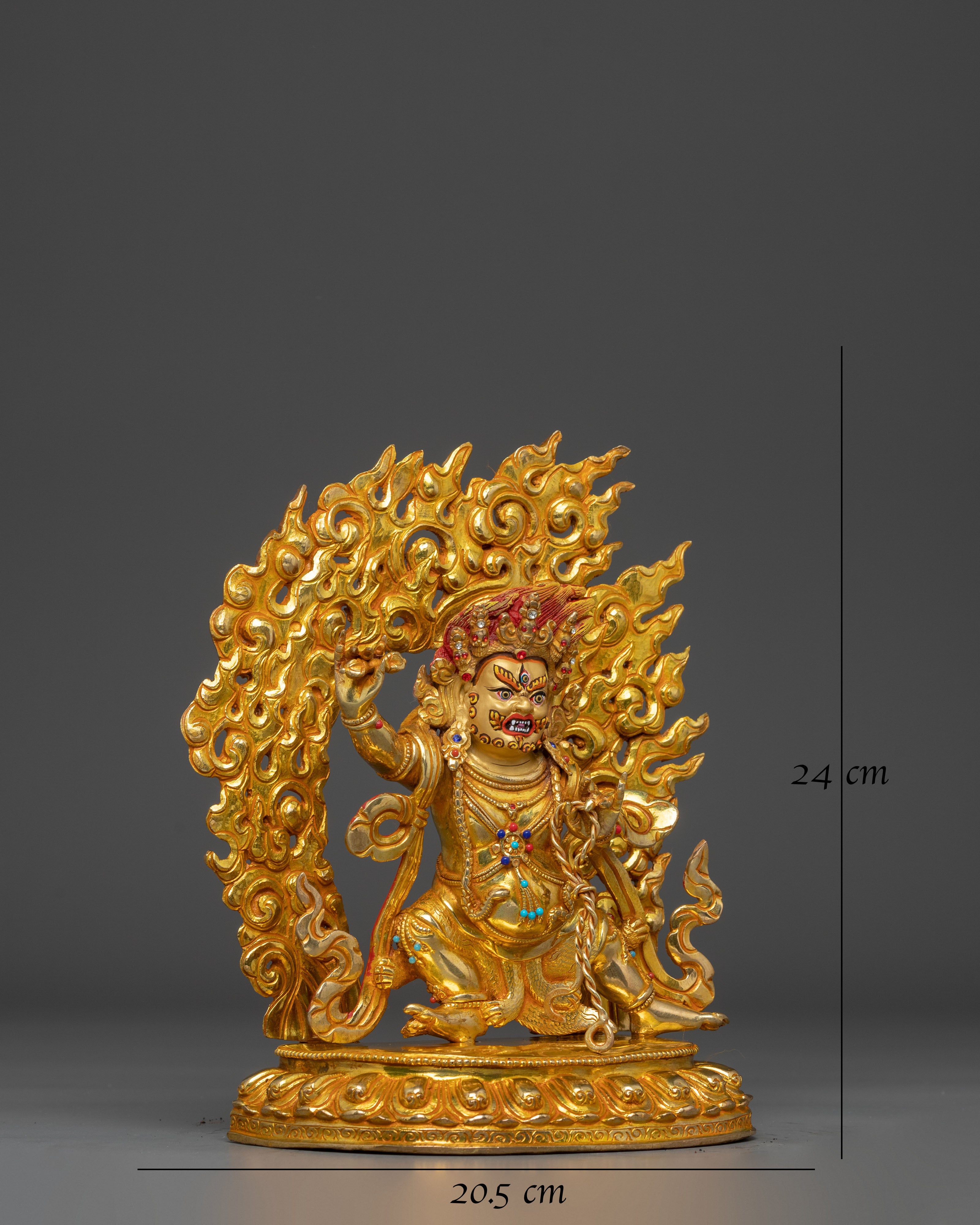 Statue of Wrathful Bodhisattva Vajrapani