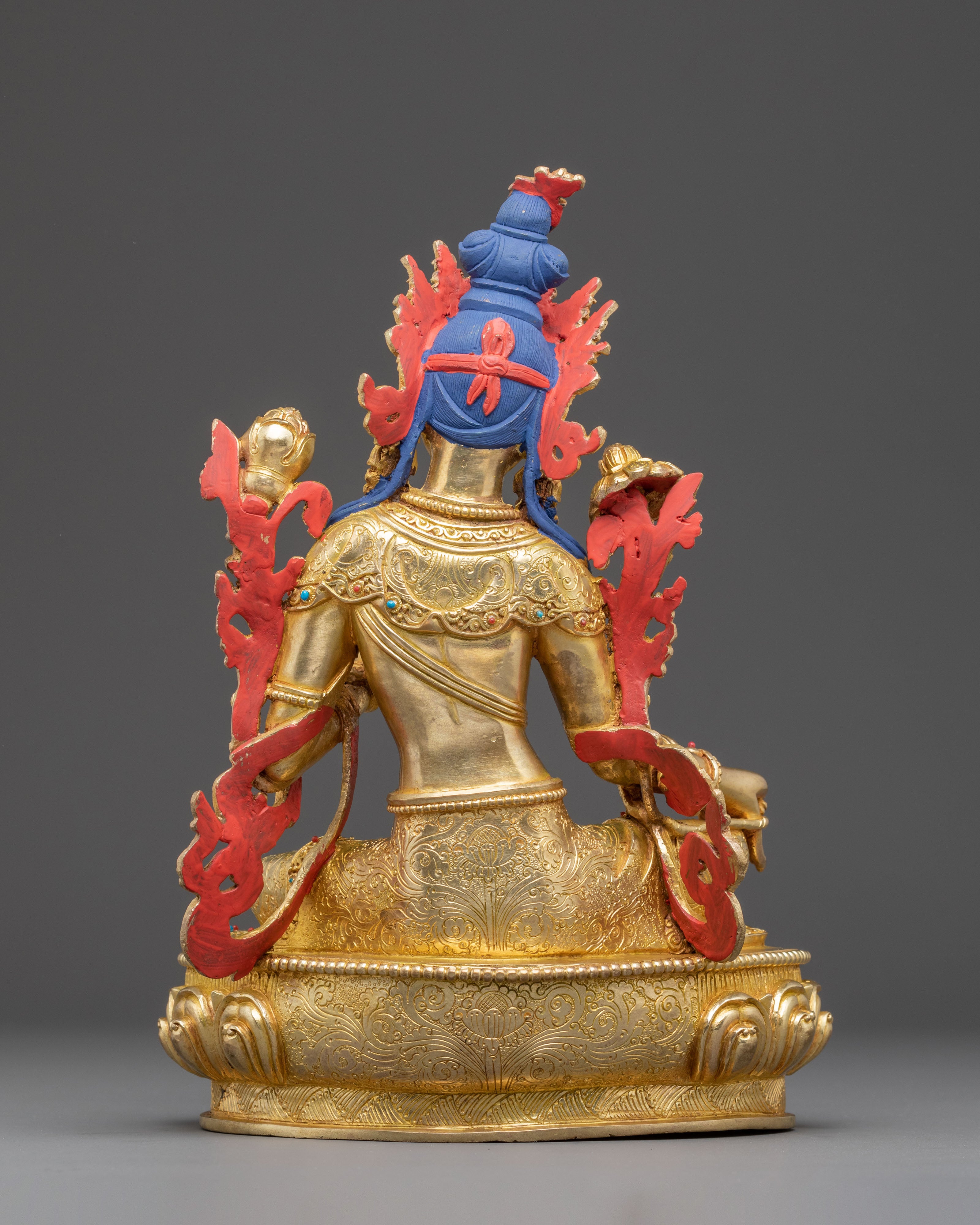 Green Tara Statue : Compassion and Active Protection