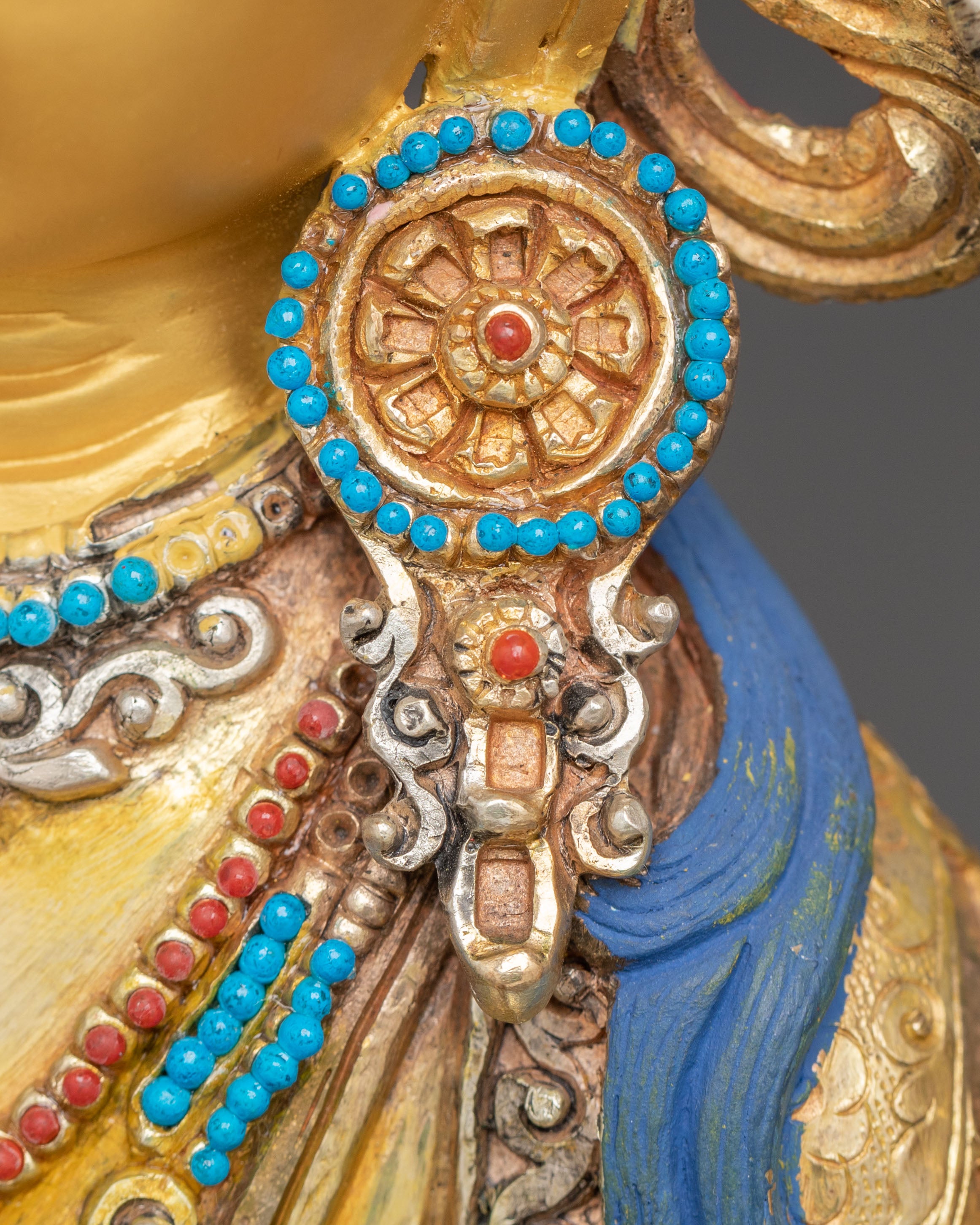 Copper Statue of Manjushri: Bodhisattva of Wisdom