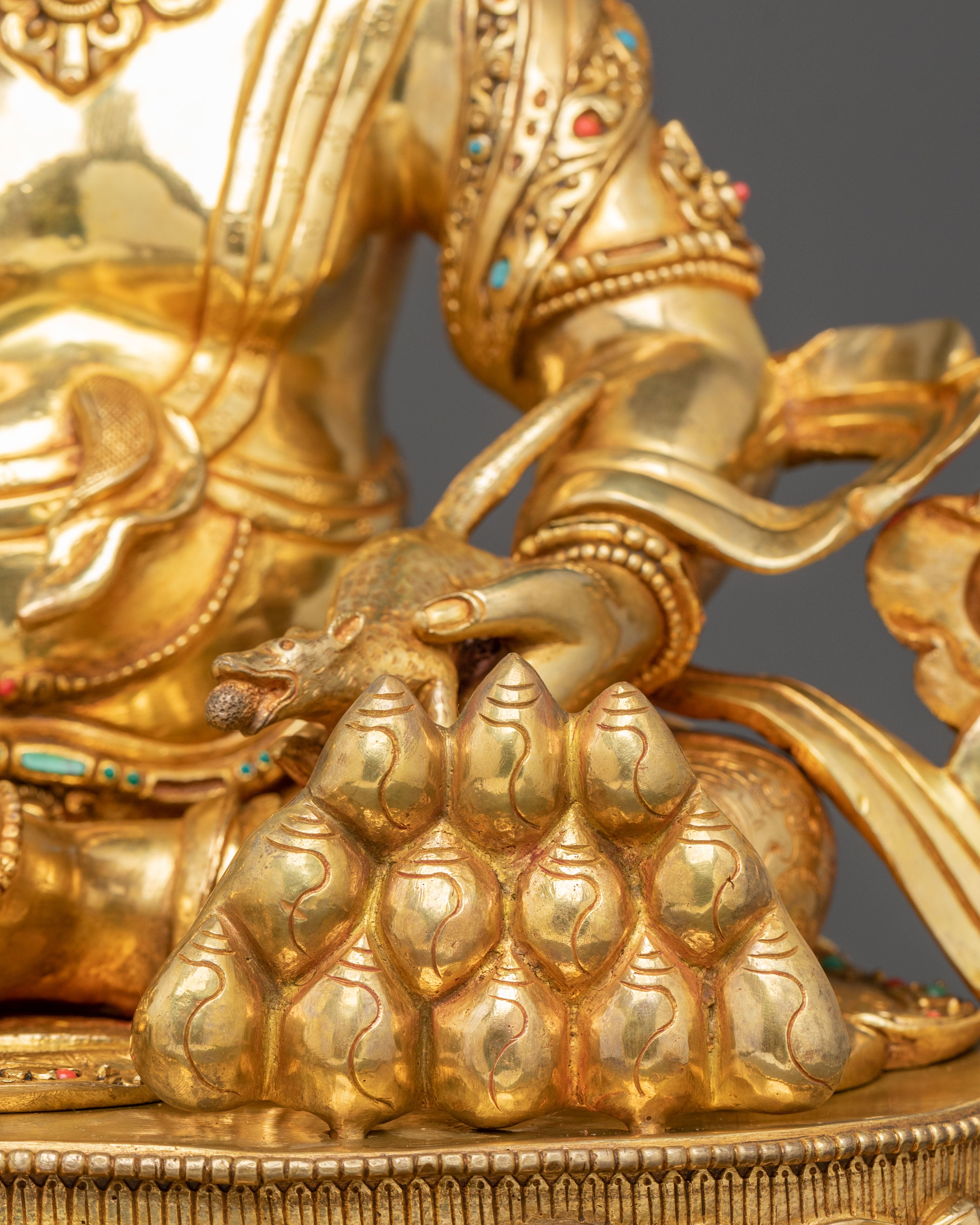 Handmade Art of Dzambhala: God of Wealth and Fortune