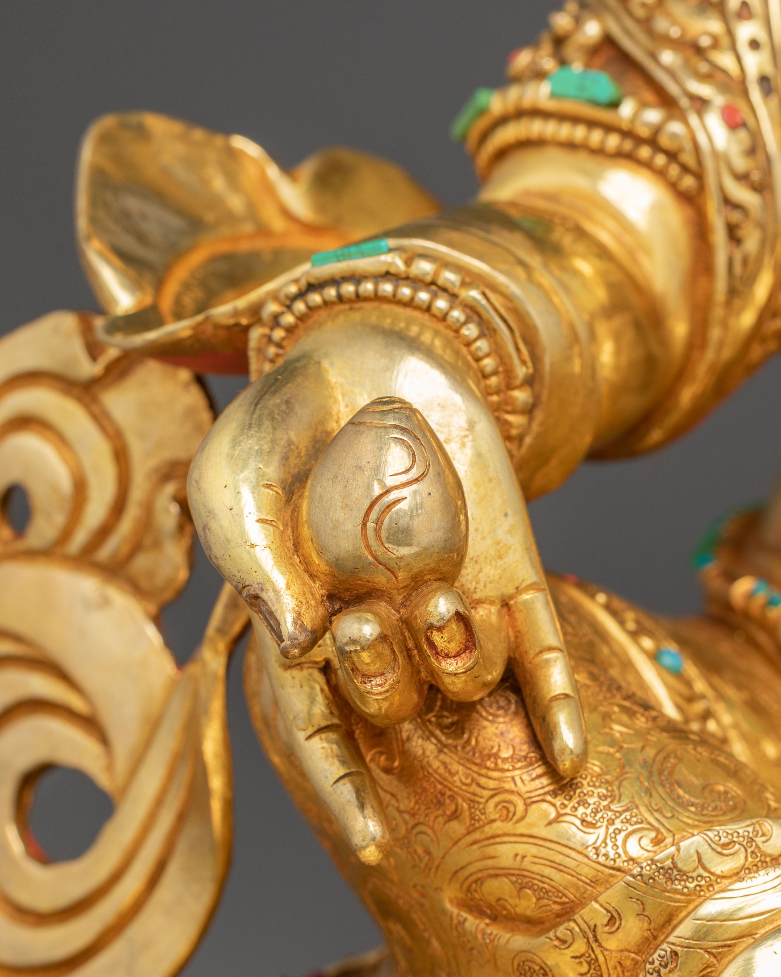 Handmade Art of Dzambhala: God of Wealth and Fortune