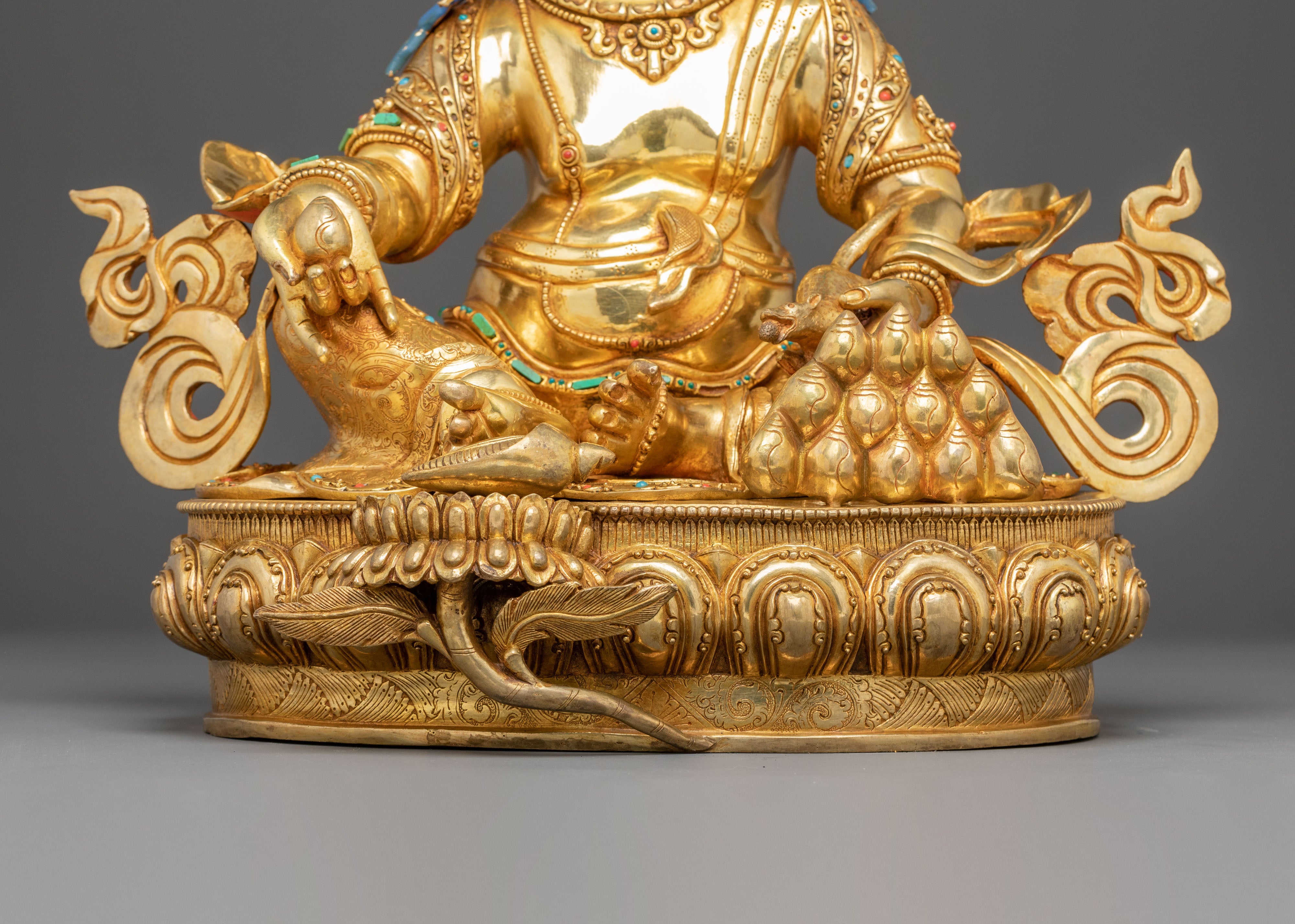 Handmade Art of Dzambhala: God of Wealth and Fortune