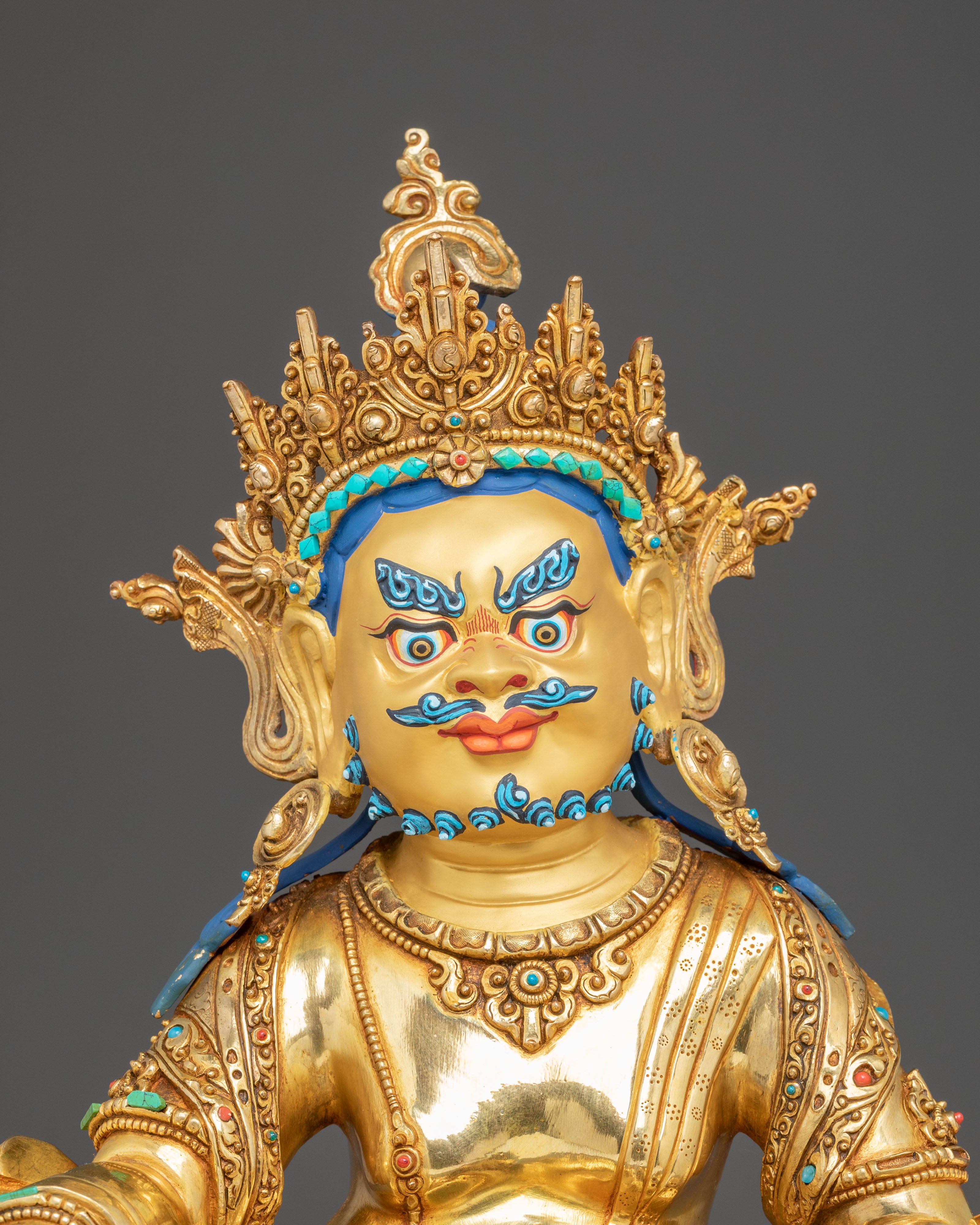 Handmade Art of Dzambhala: God of Wealth and Fortune