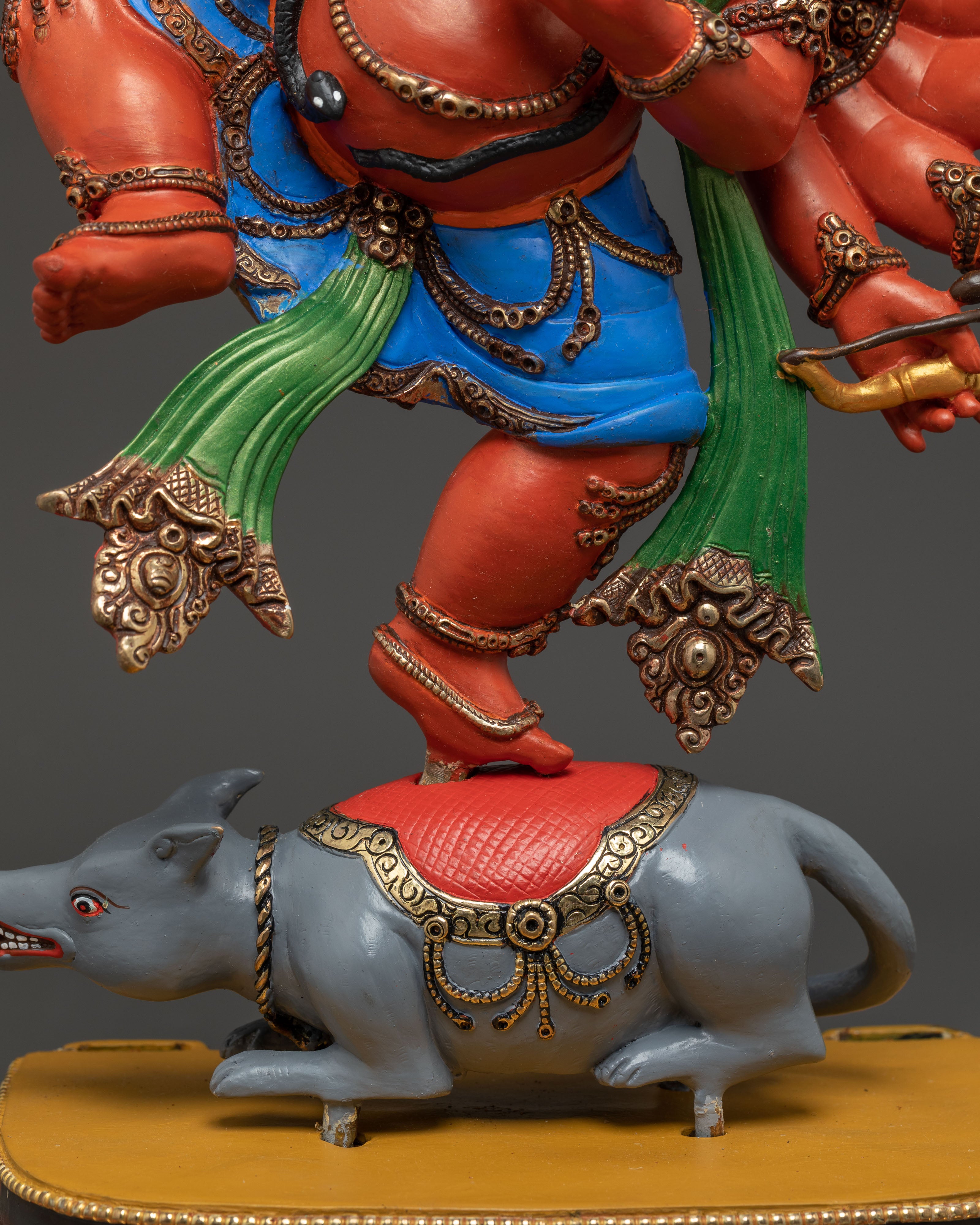 Majestic Statue of Hindu Deity Ganesha | Symbol of Wisdom
