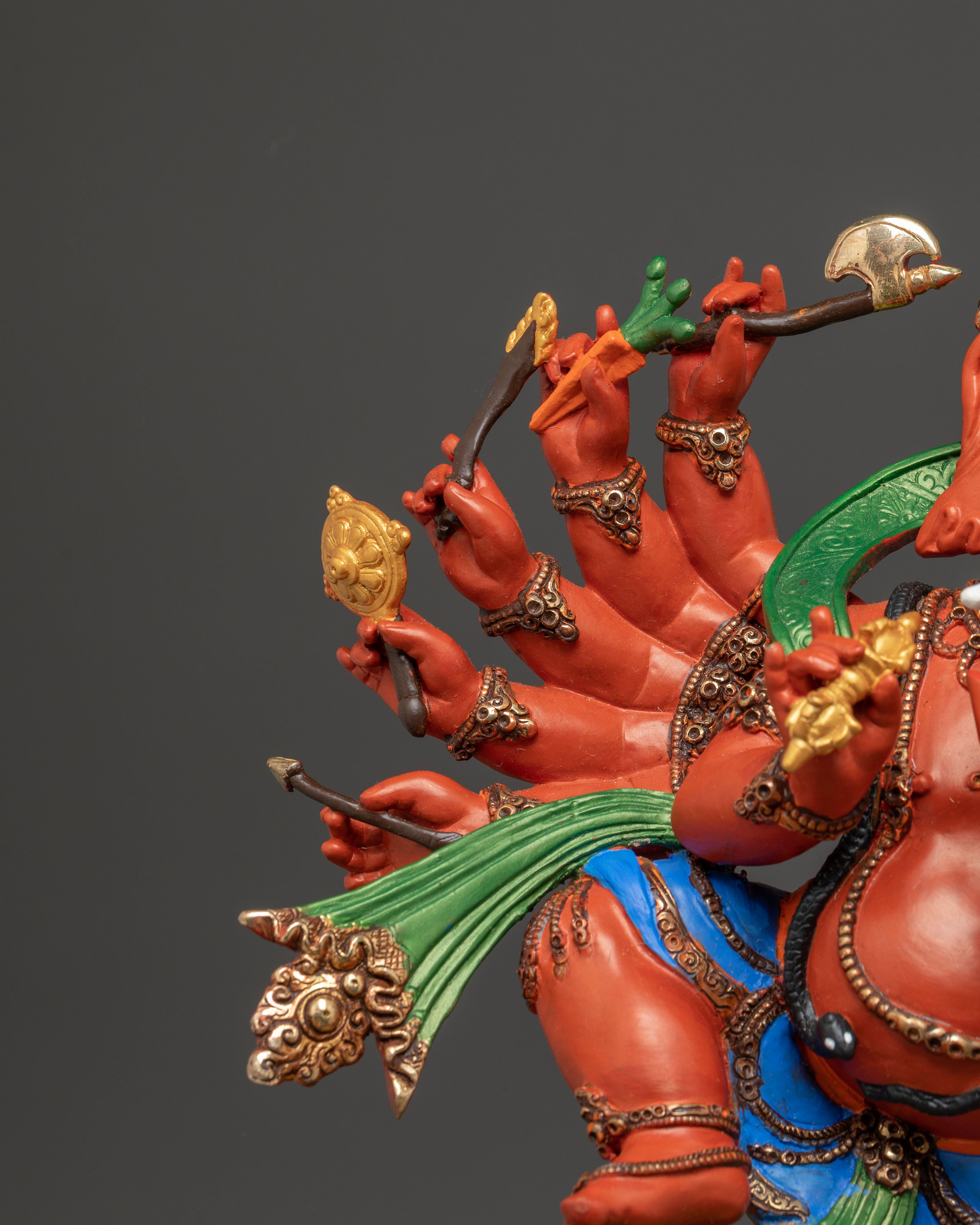 Majestic Statue of Hindu Deity Ganesha | Symbol of Wisdom