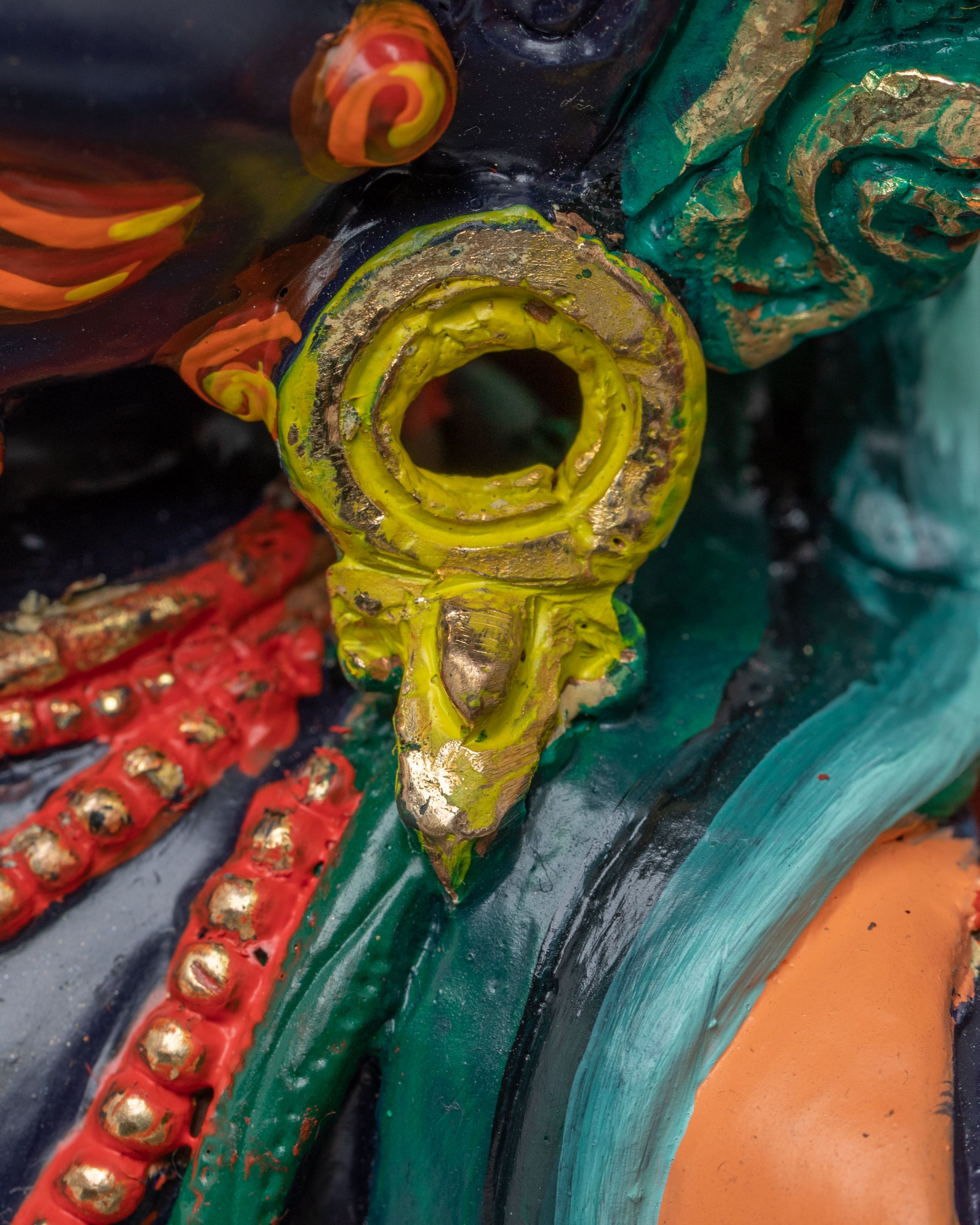 Powerful Dorje Gotrab Statue for Meditation, Protection, and Spirituality