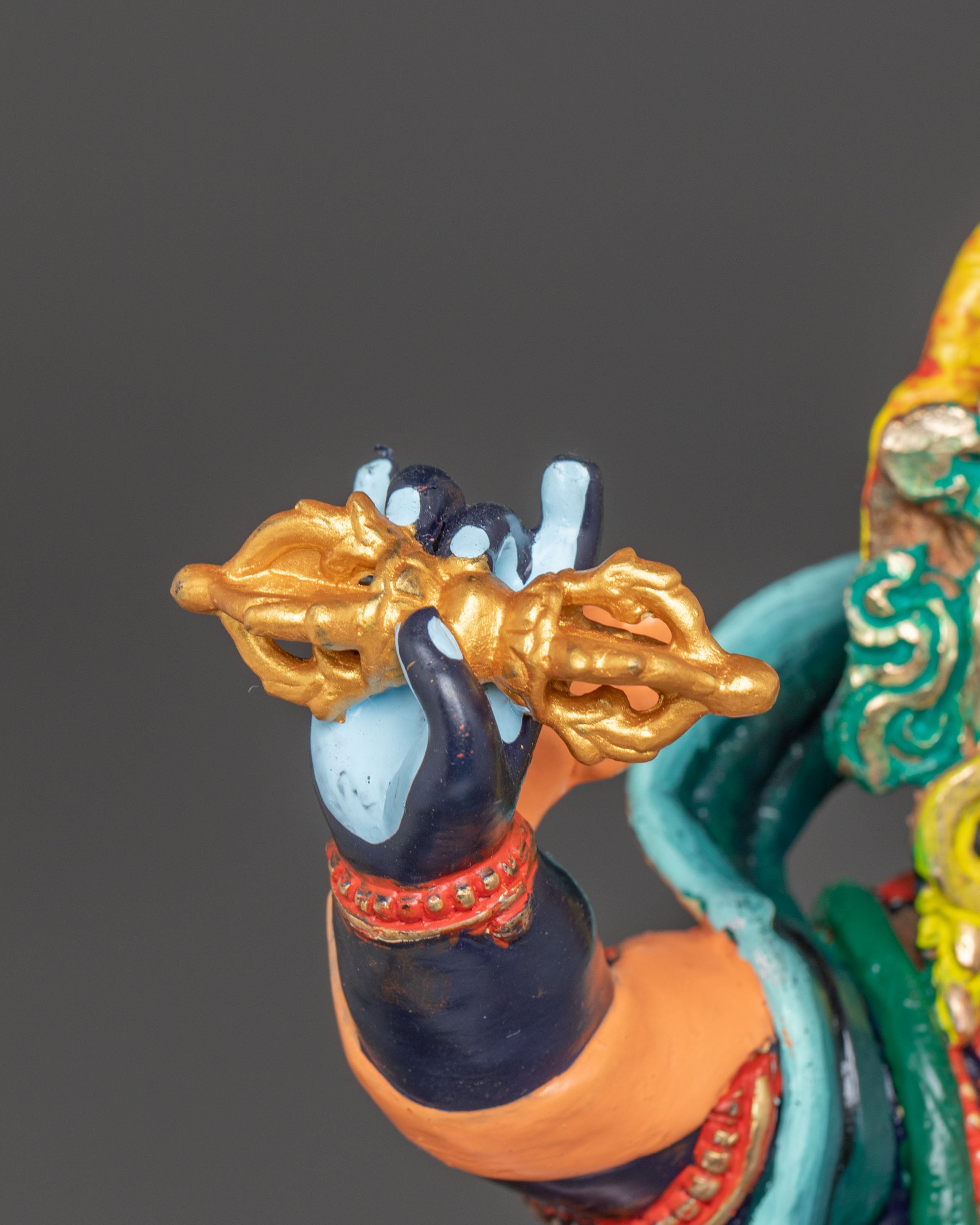 Powerful Dorje Gotrab Statue for Meditation, Protection, and Spirituality