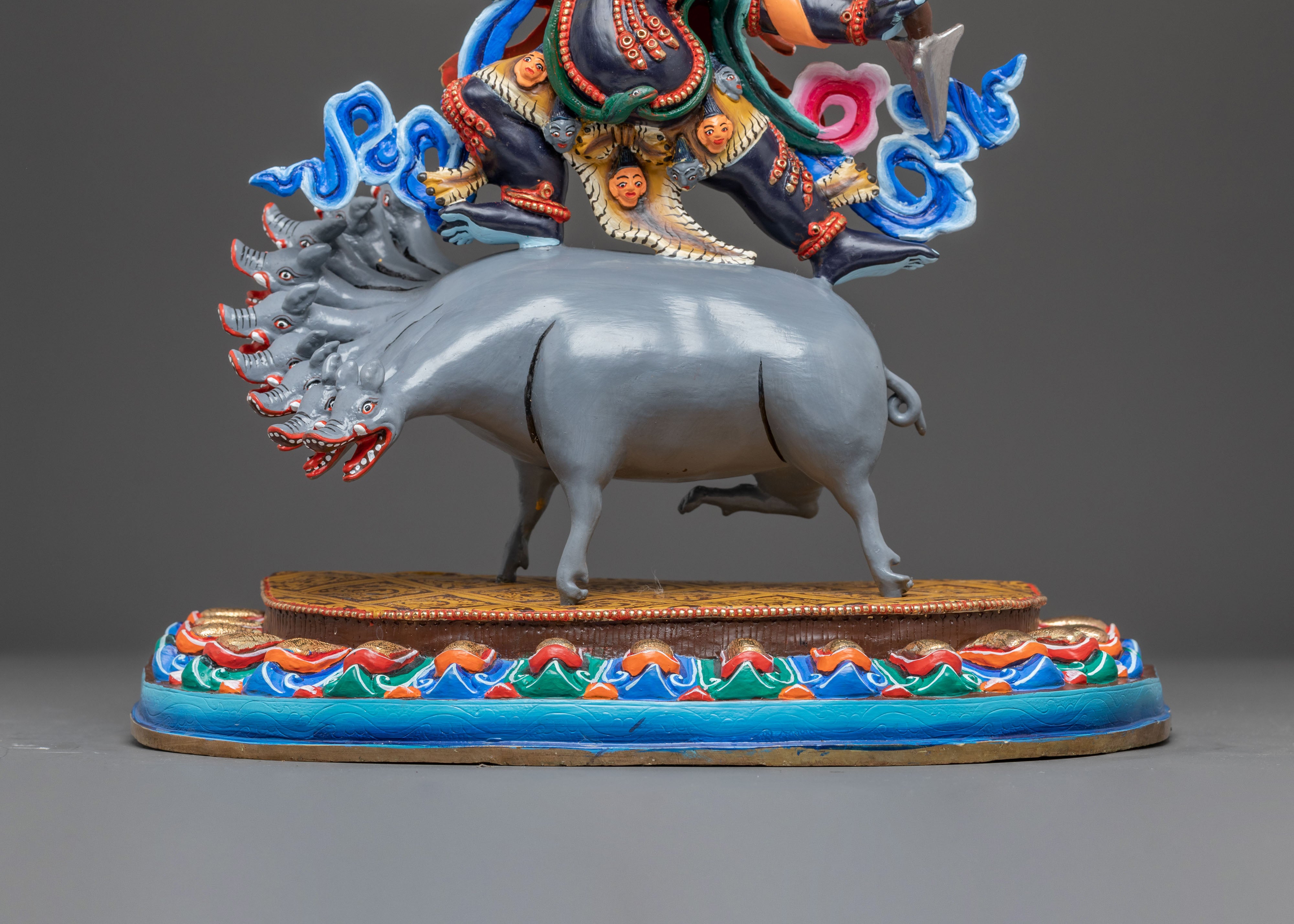 Powerful Dorje Gotrab Statue for Meditation, Protection, and Spirituality
