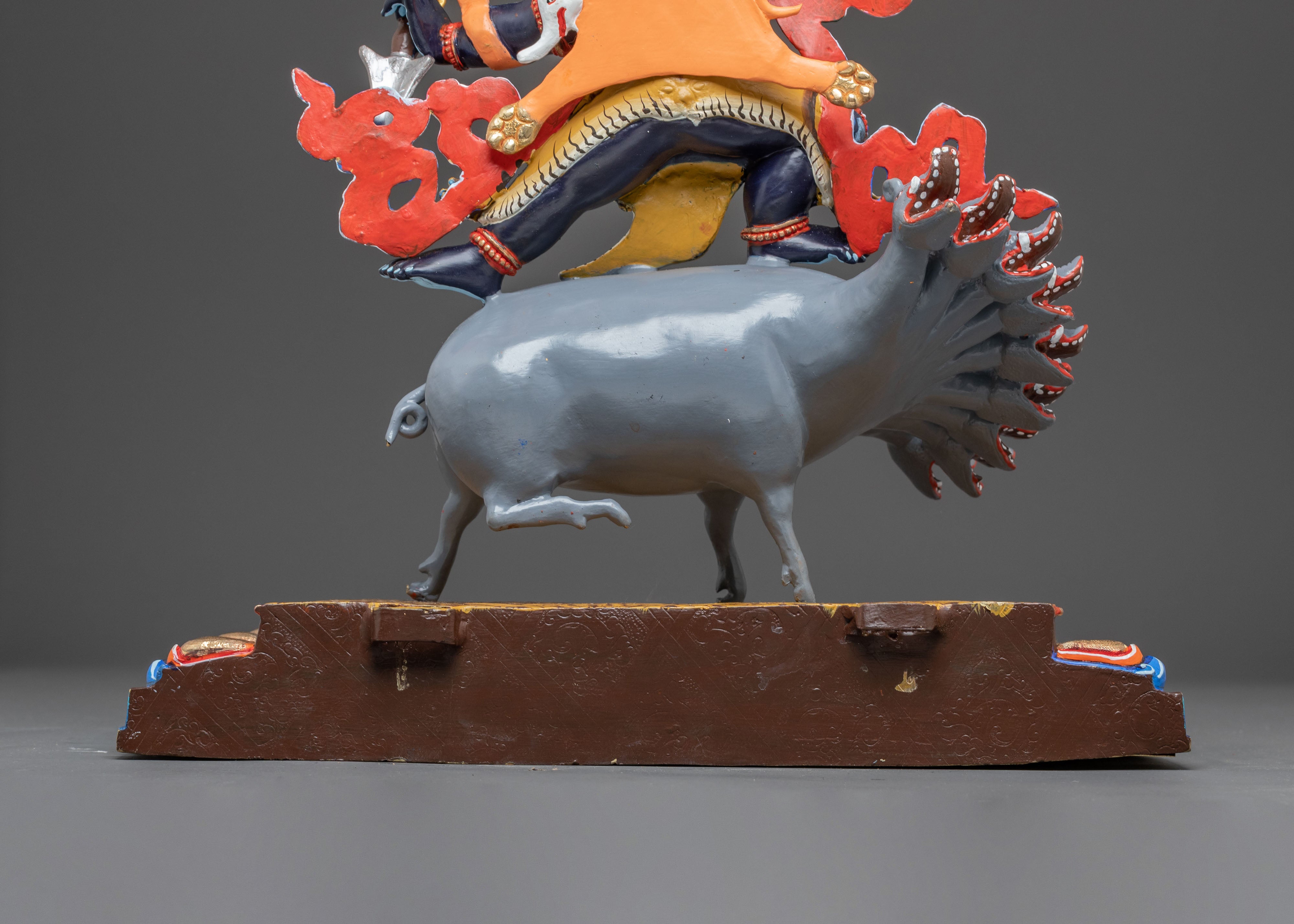 Powerful Dorje Gotrab Statue for Meditation, Protection, and Spirituality