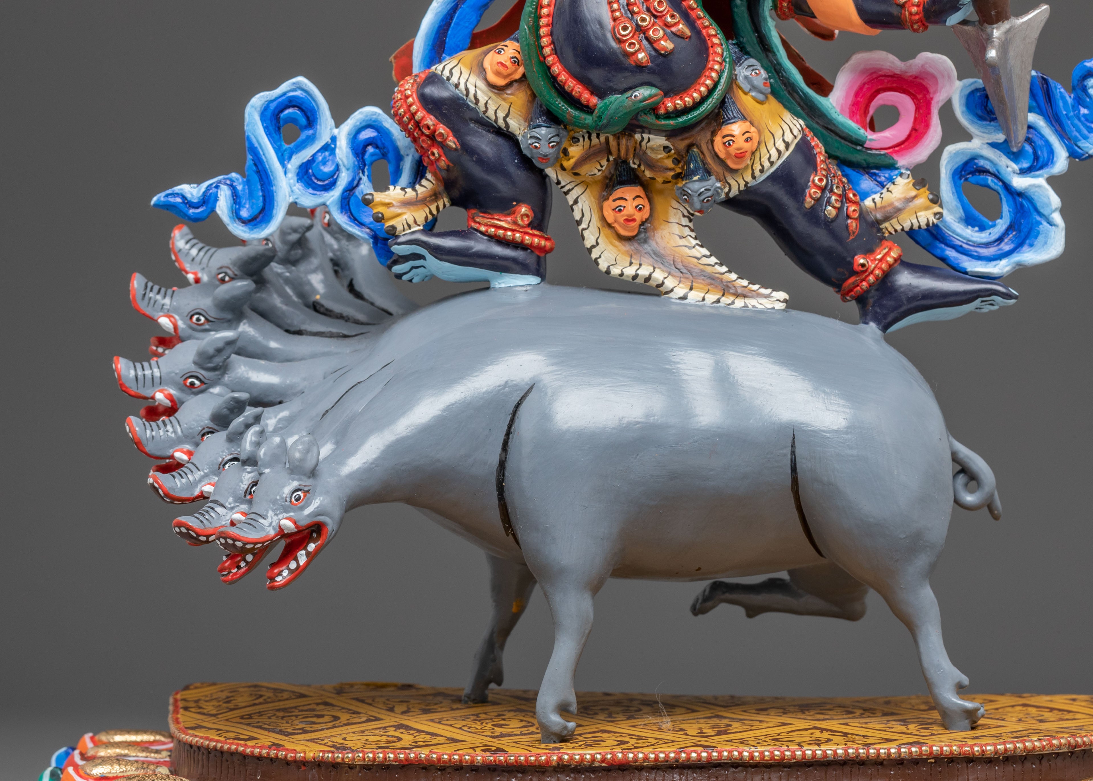 Powerful Dorje Gotrab Statue for Meditation, Protection, and Spirituality