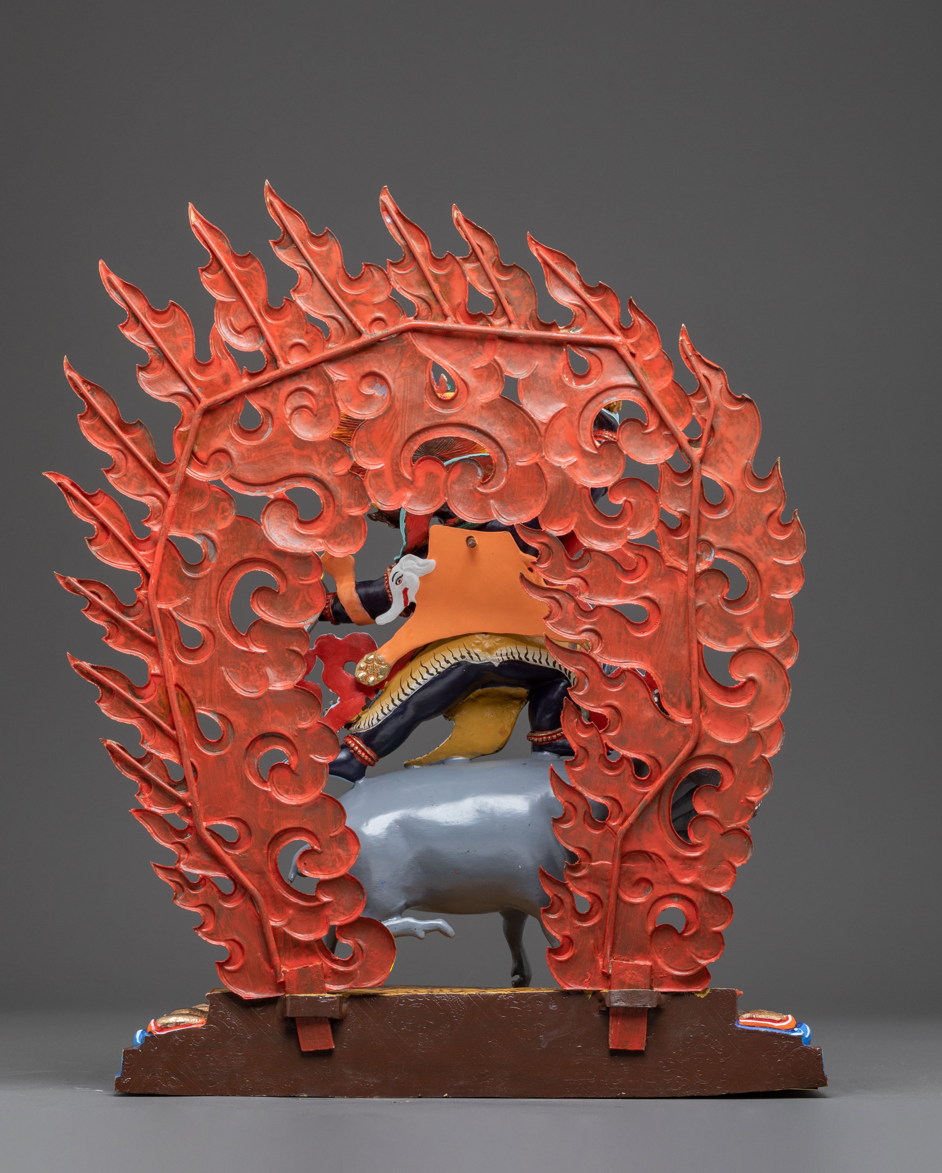 Powerful Dorje Gotrab Statue for Meditation, Protection, and Spirituality