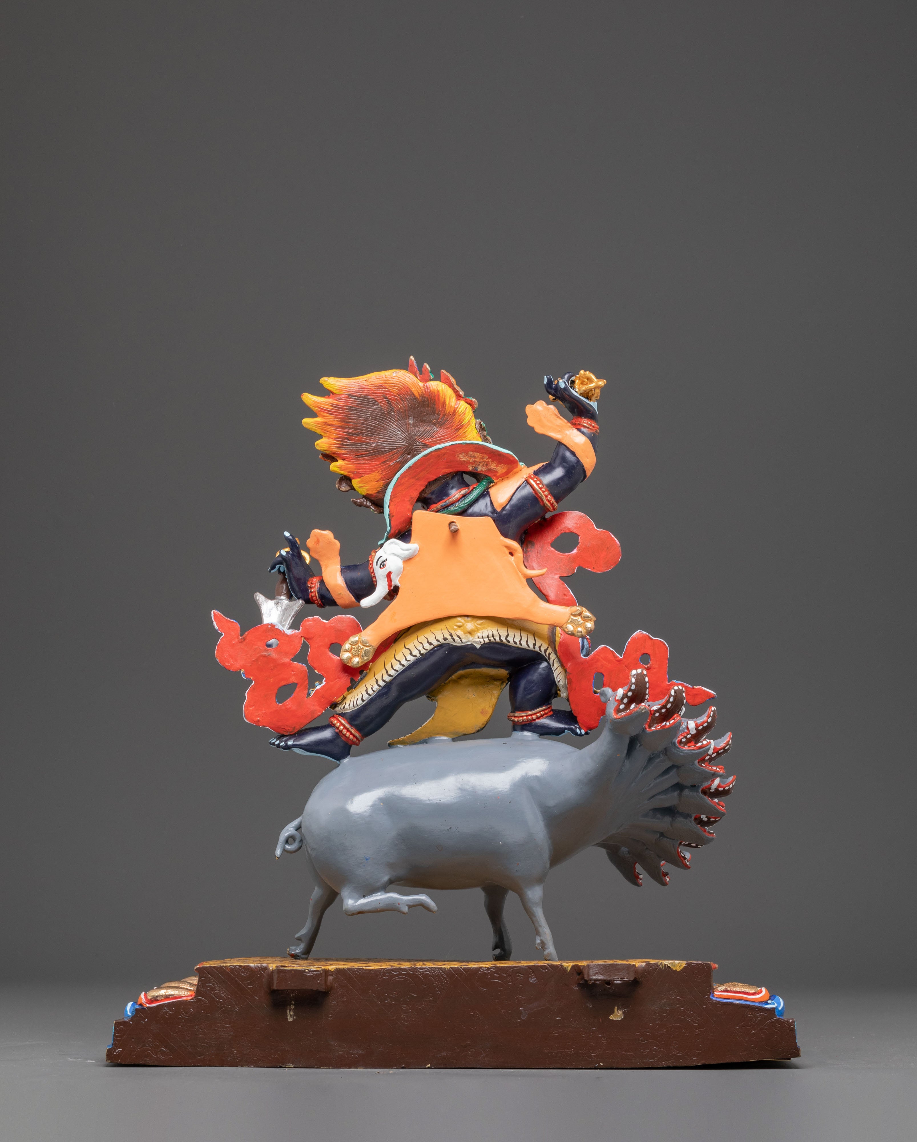 Powerful Dorje Gotrab Statue for Meditation, Protection, and Spirituality