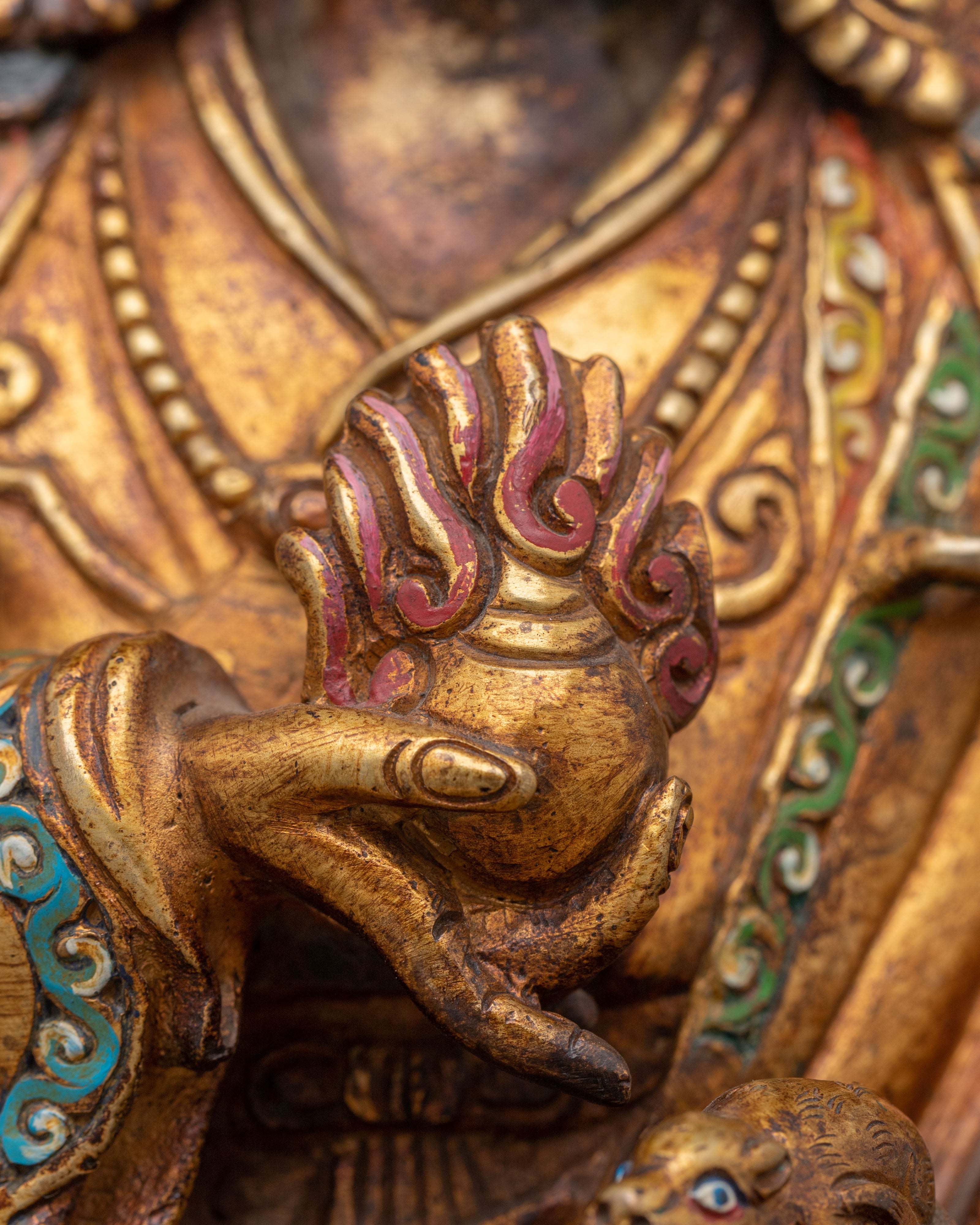Copper Statue of Guru Norla | Manifestation of Padmasambhava