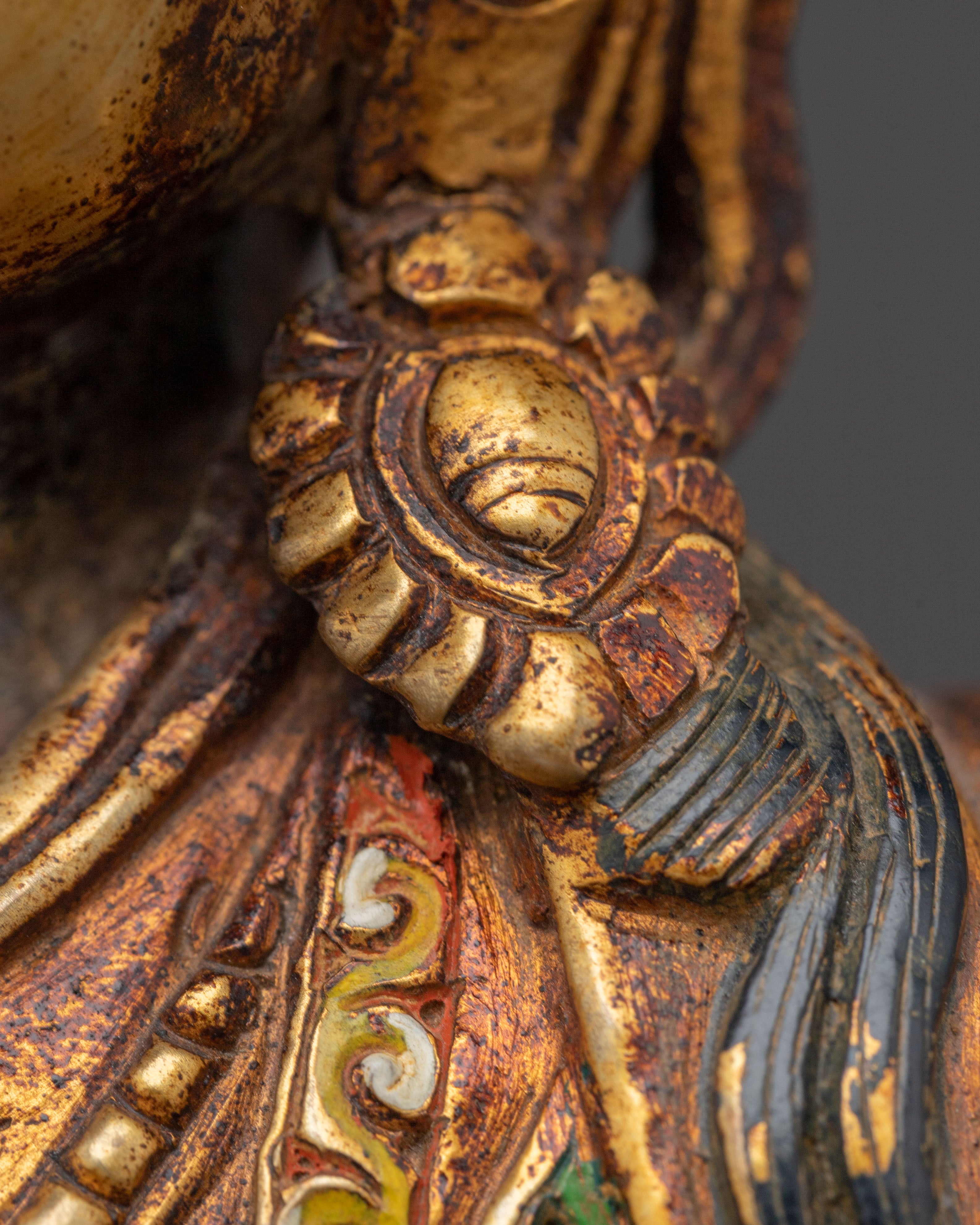 Copper Statue of Guru Norla | Manifestation of Padmasambhava