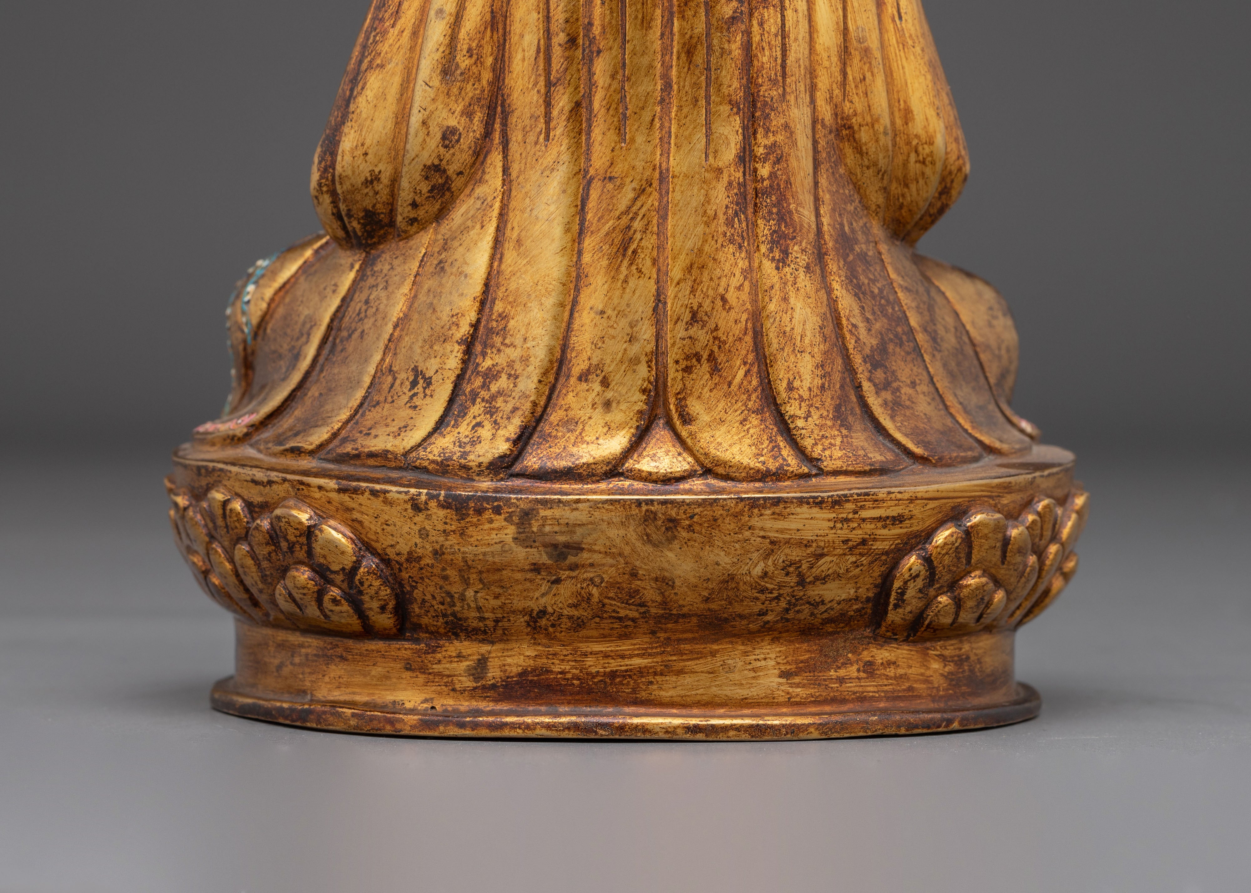 Copper Statue of Guru Norla | Manifestation of Padmasambhava