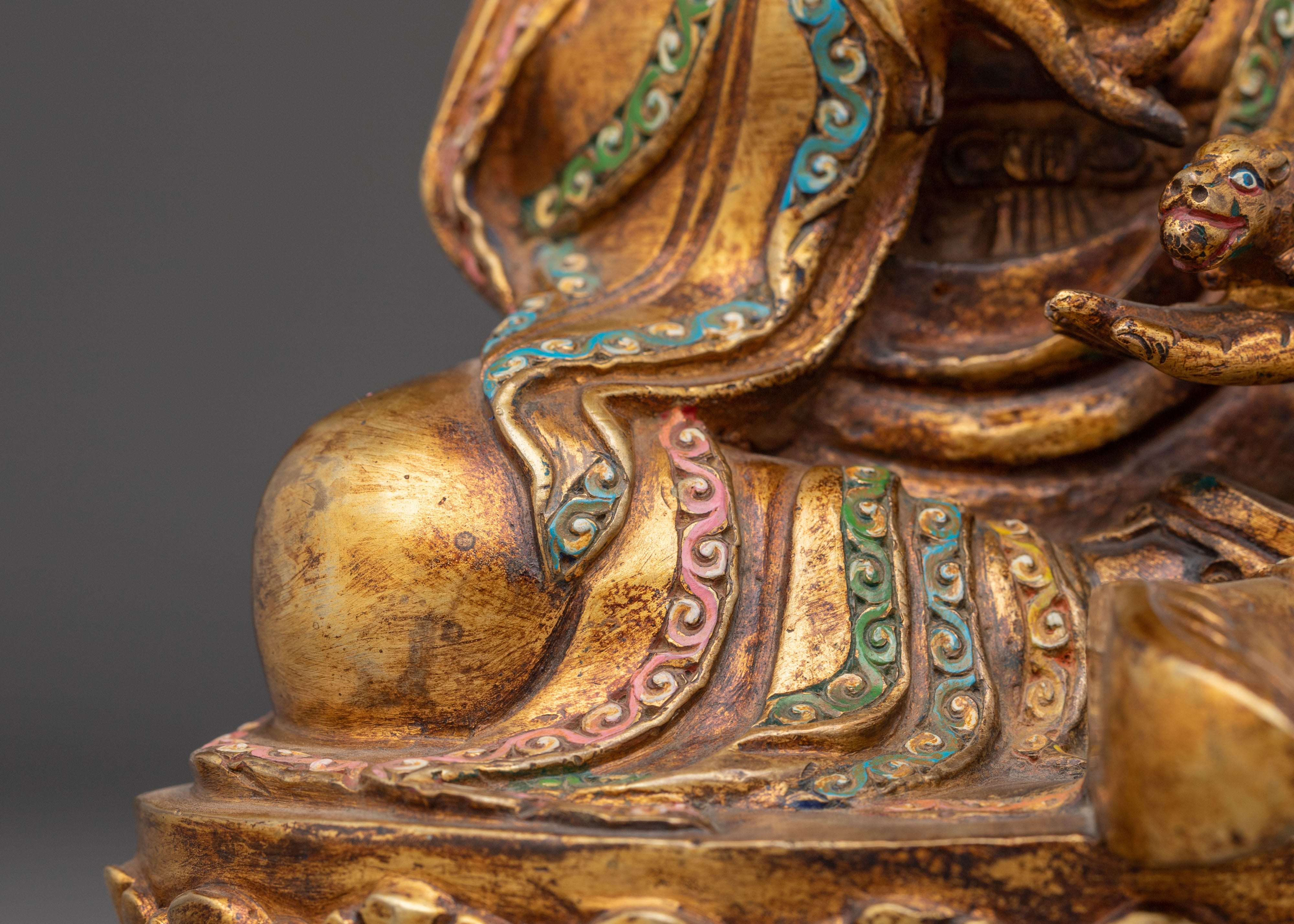 Copper Statue of Guru Norla | Manifestation of Padmasambhava