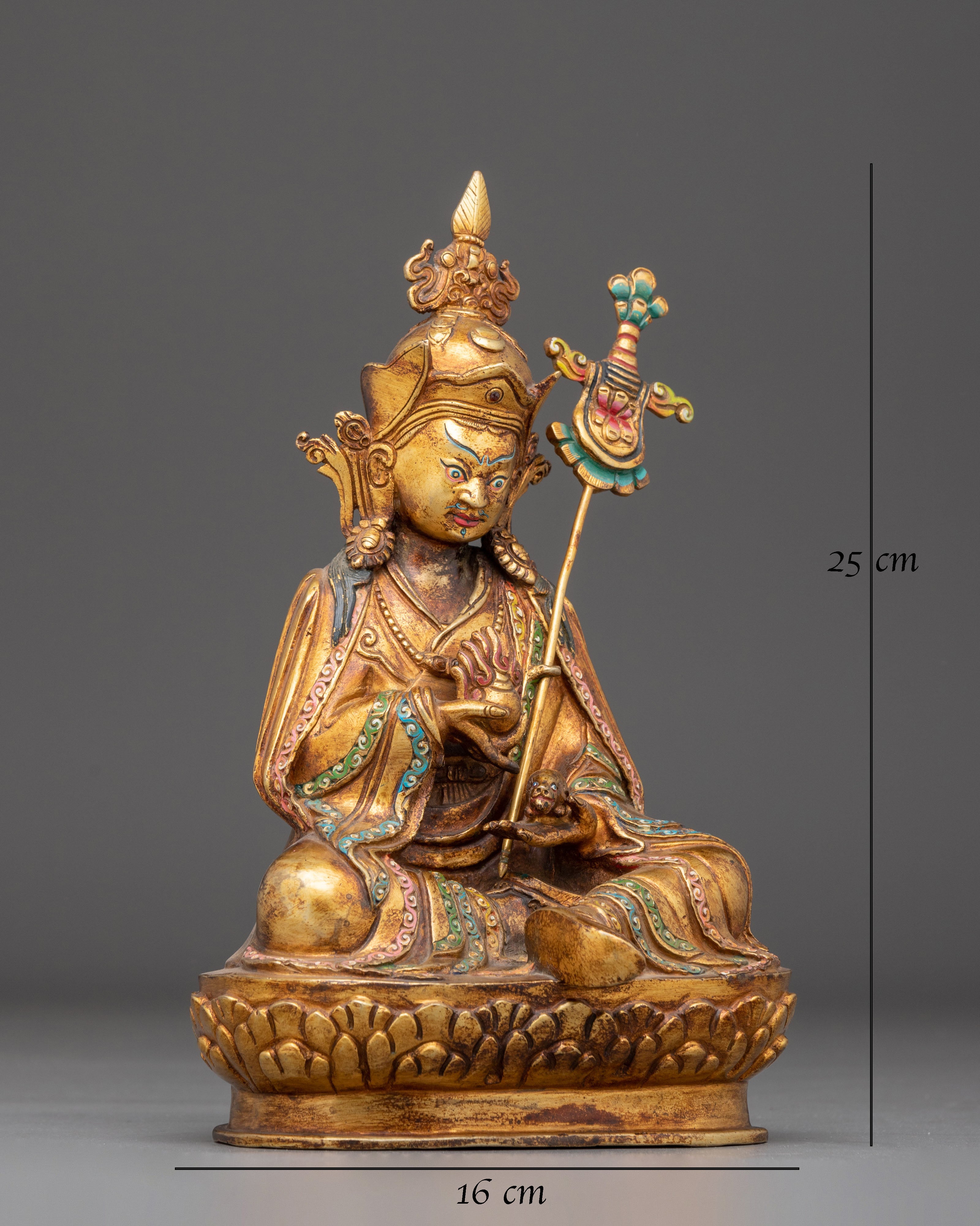 Copper Statue of Guru Norla