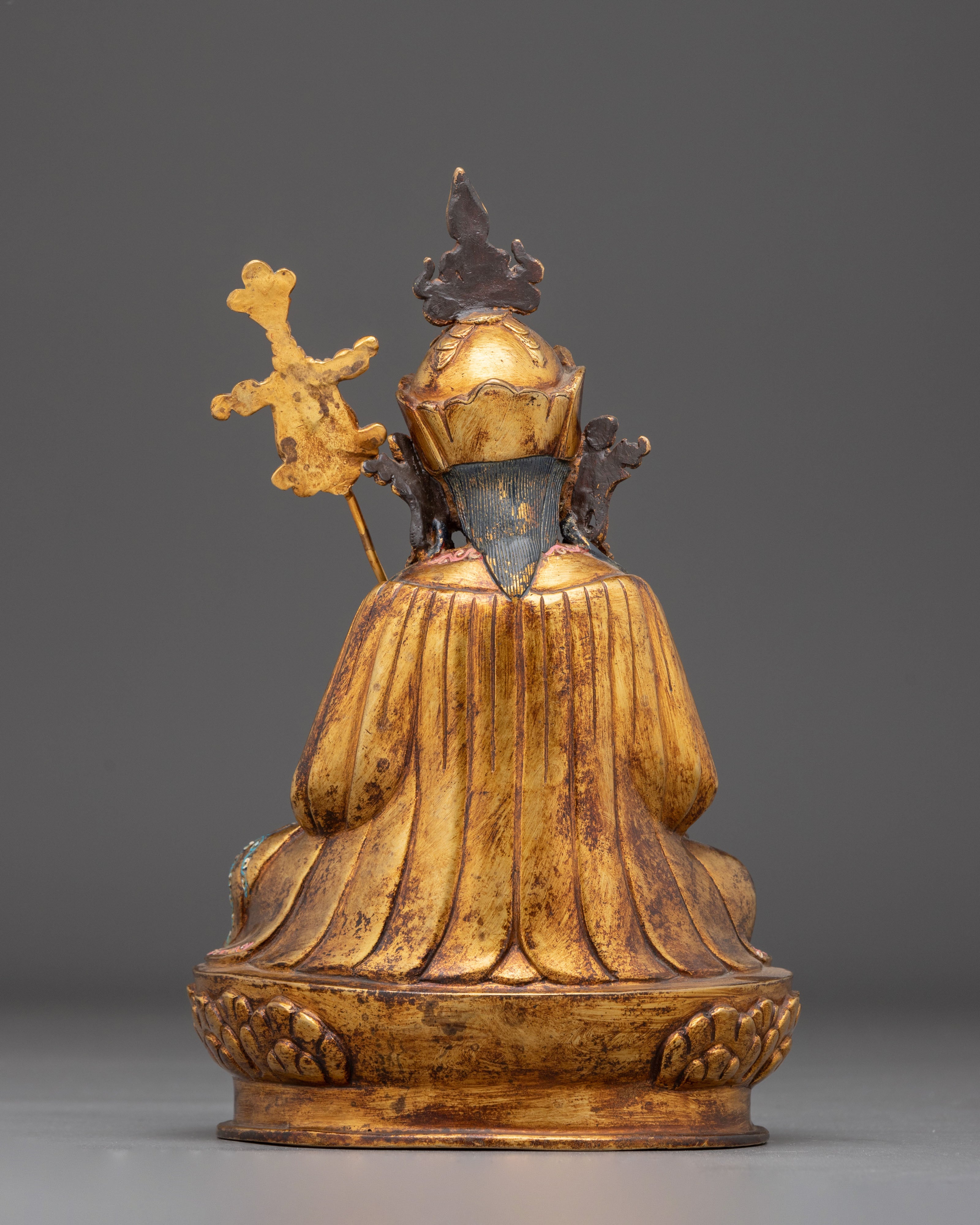 Copper Statue of Guru Norla | Manifestation of Padmasambhava