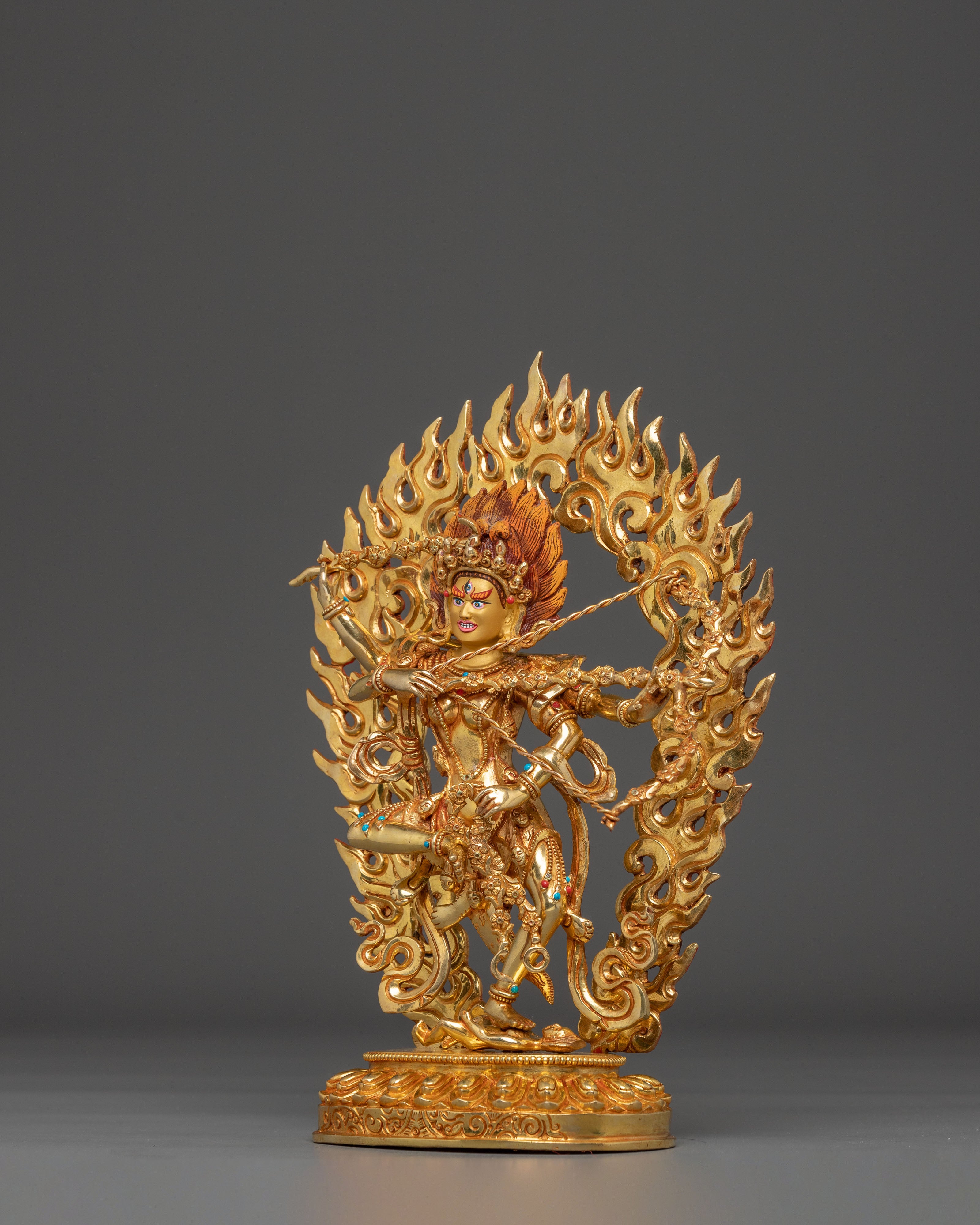 Vajrayana Kurukulla Statue | Handcrafted Himalayan Icon