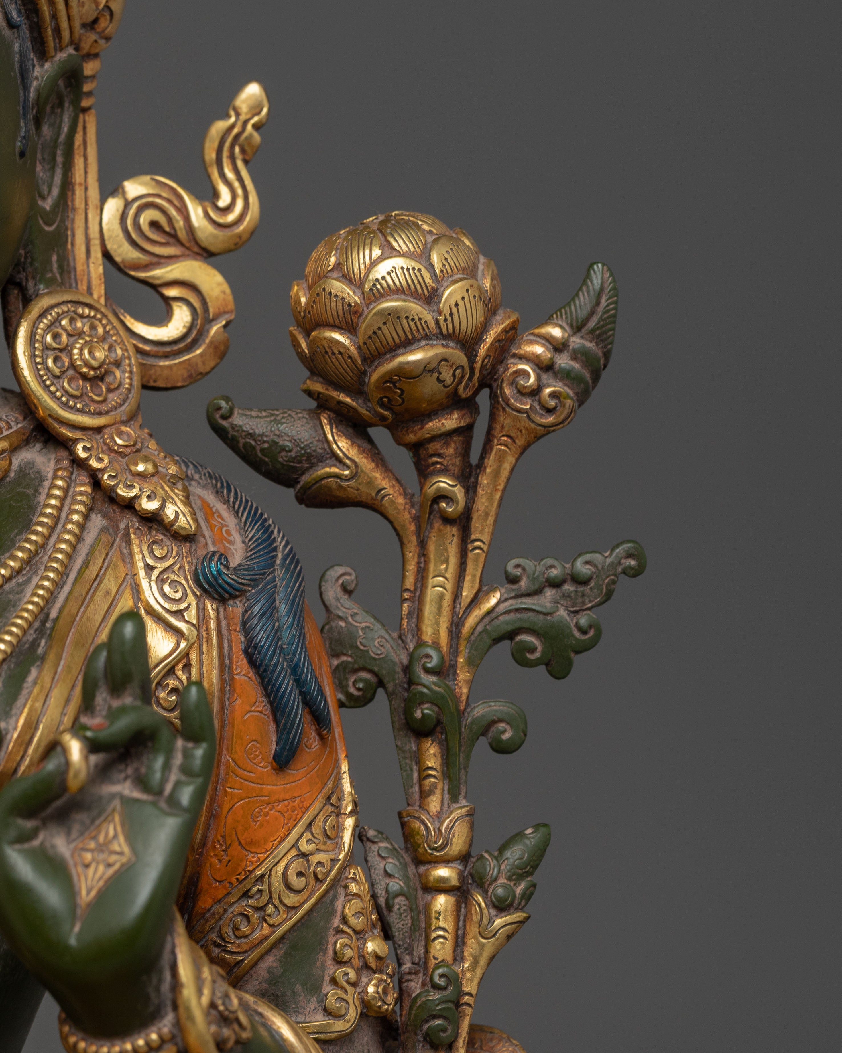 Statue of Mother Shyama Tara | Green Tara: Mother of Liberation