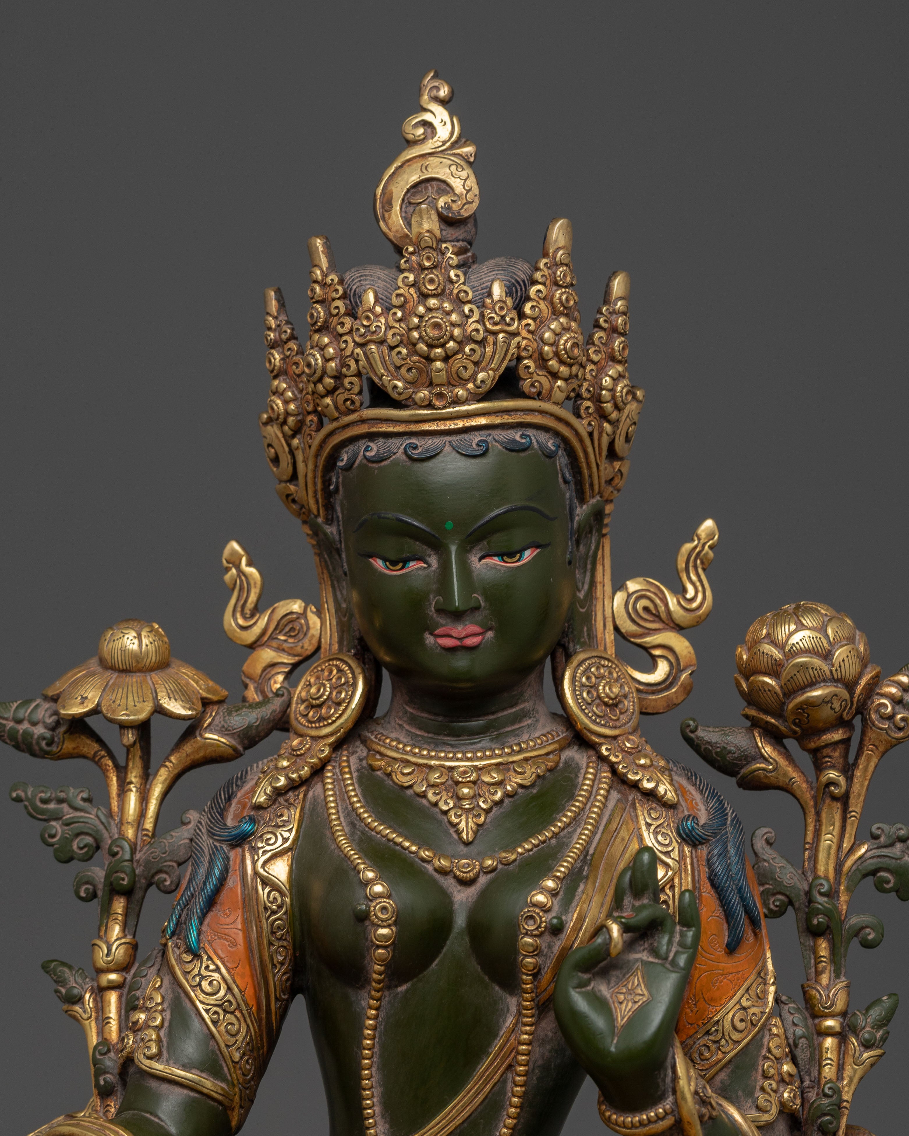 Statue of Mother Shyama Tara | Green Tara: Mother of Liberation