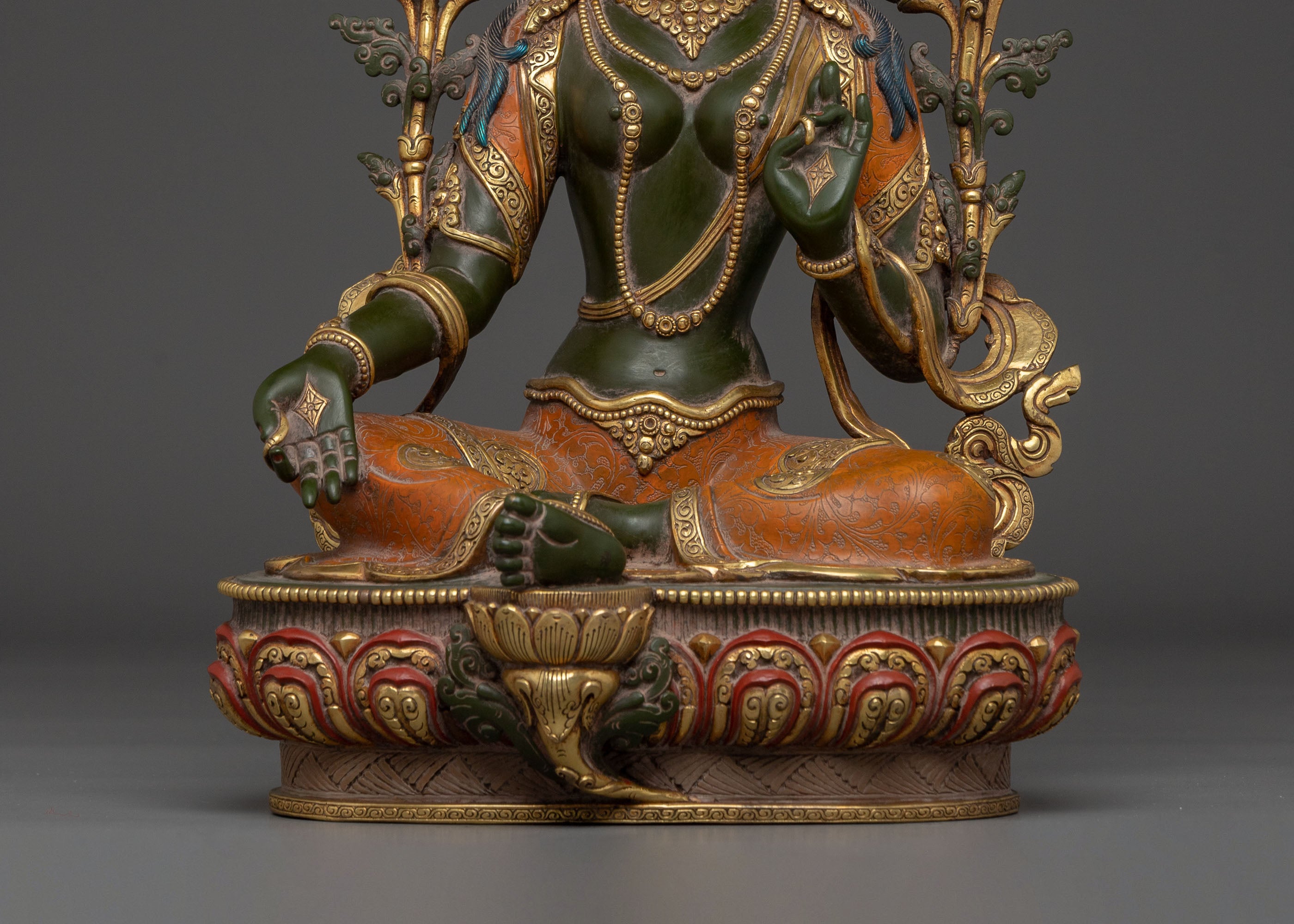 Statue of Mother Shyama Tara | Green Tara: Mother of Liberation