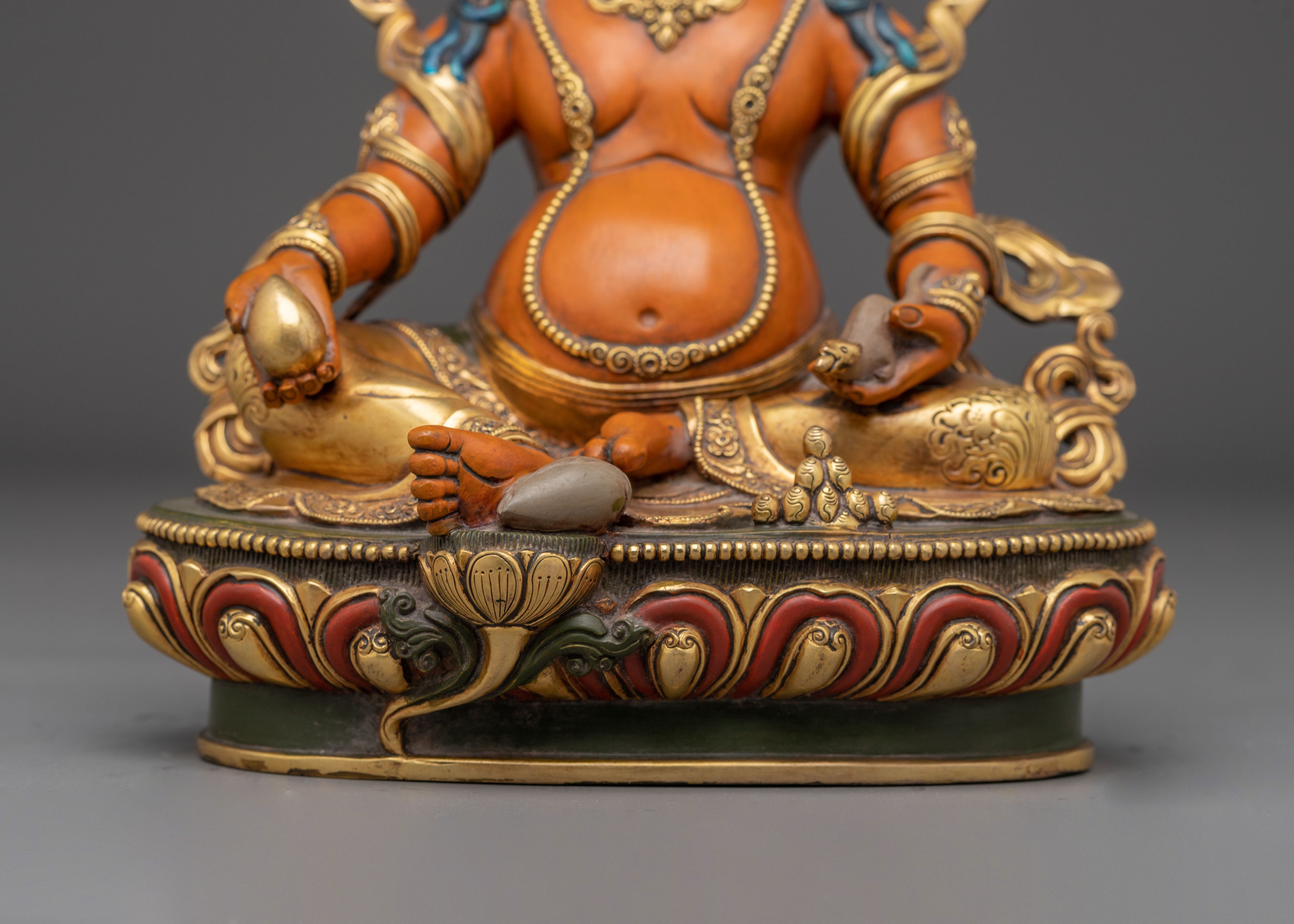 Statue of Abundance Deity Dzambhala | Symbol of Wealth