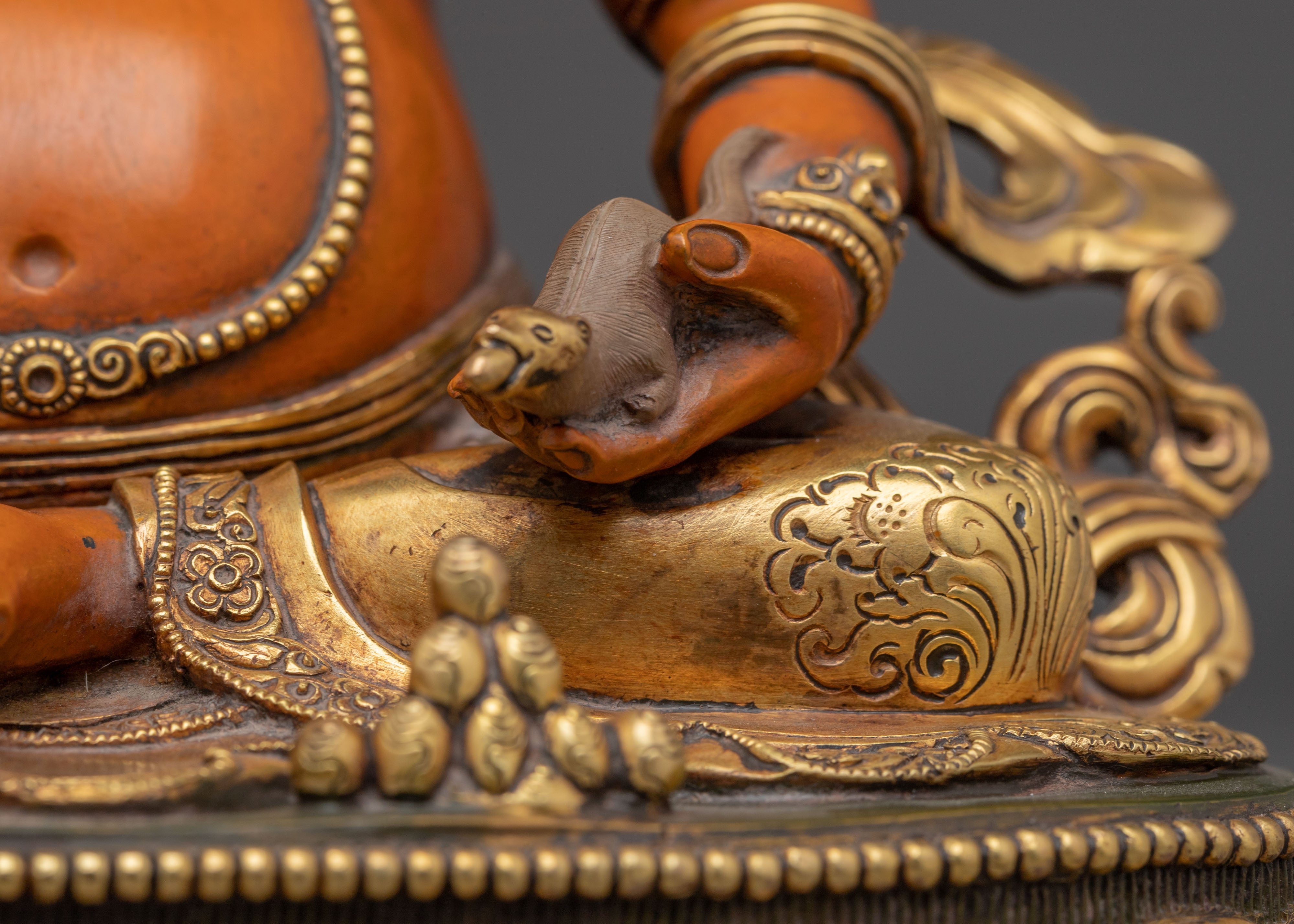 Statue of Abundance Deity Dzambhala | Symbol of Wealth