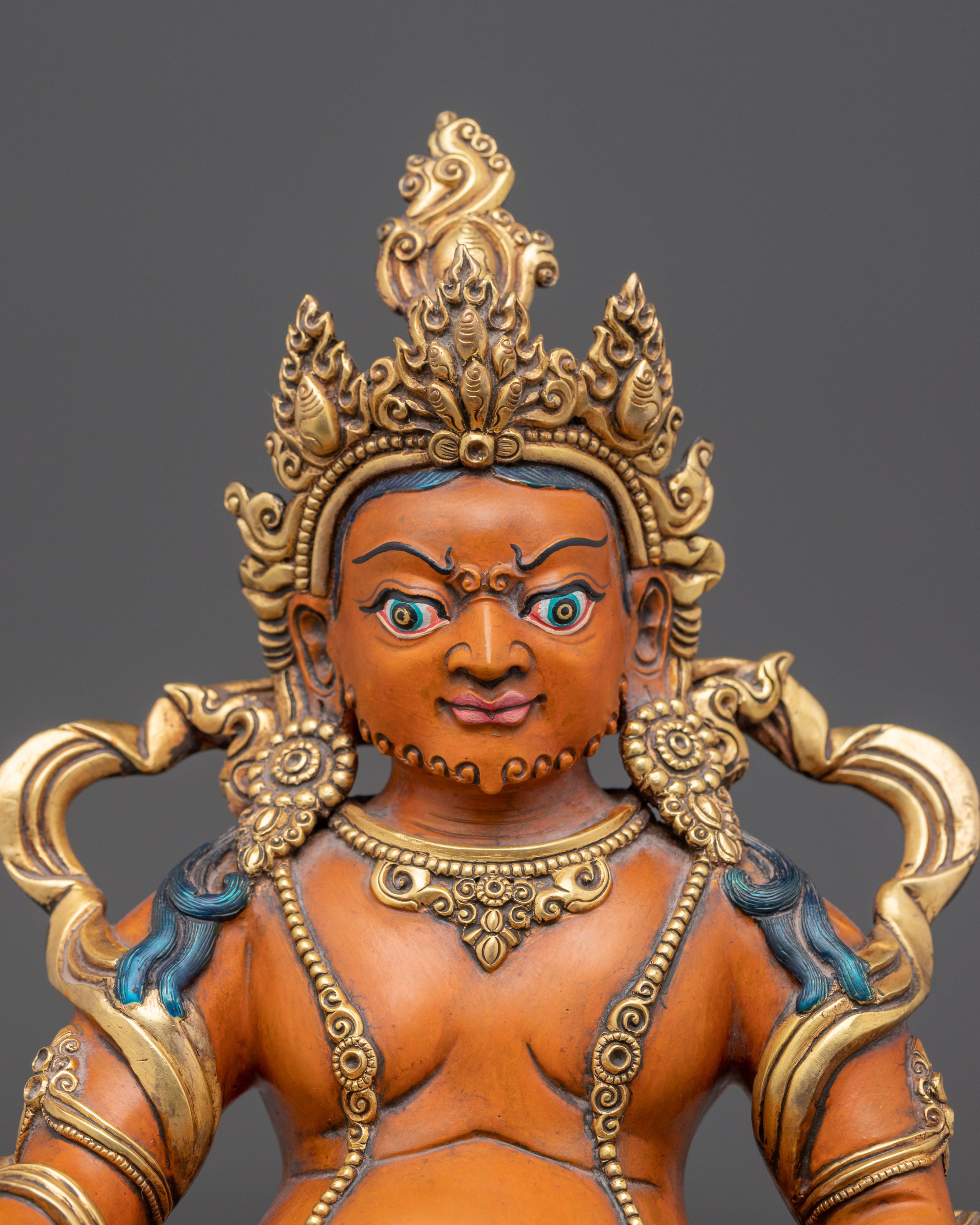 Statue of Abundance Deity Dzambhala | Symbol of Wealth
