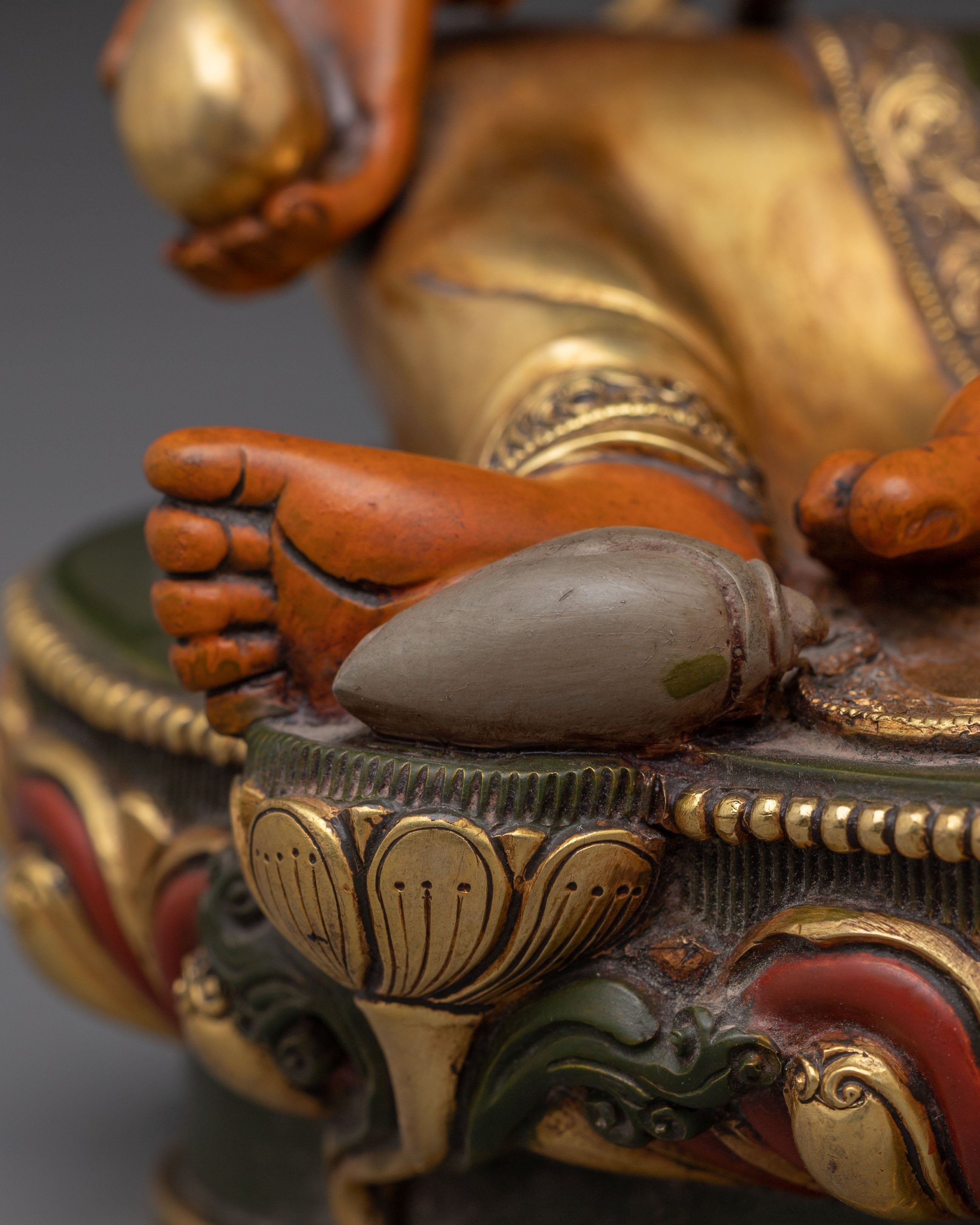 Statue of Abundance Deity Dzambhala | Symbol of Wealth