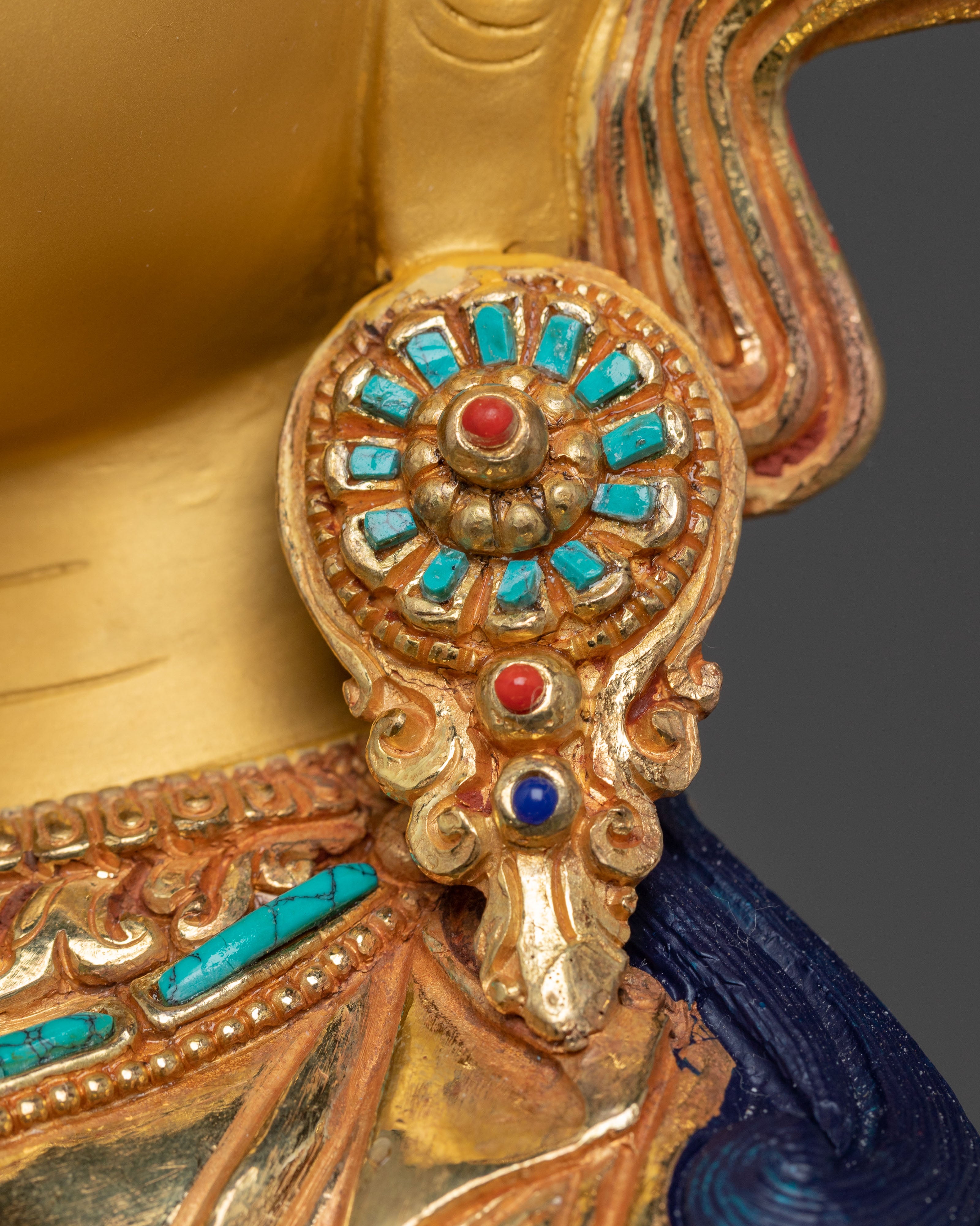 Enlightened Green Tara: Himalayan Nepali Statue