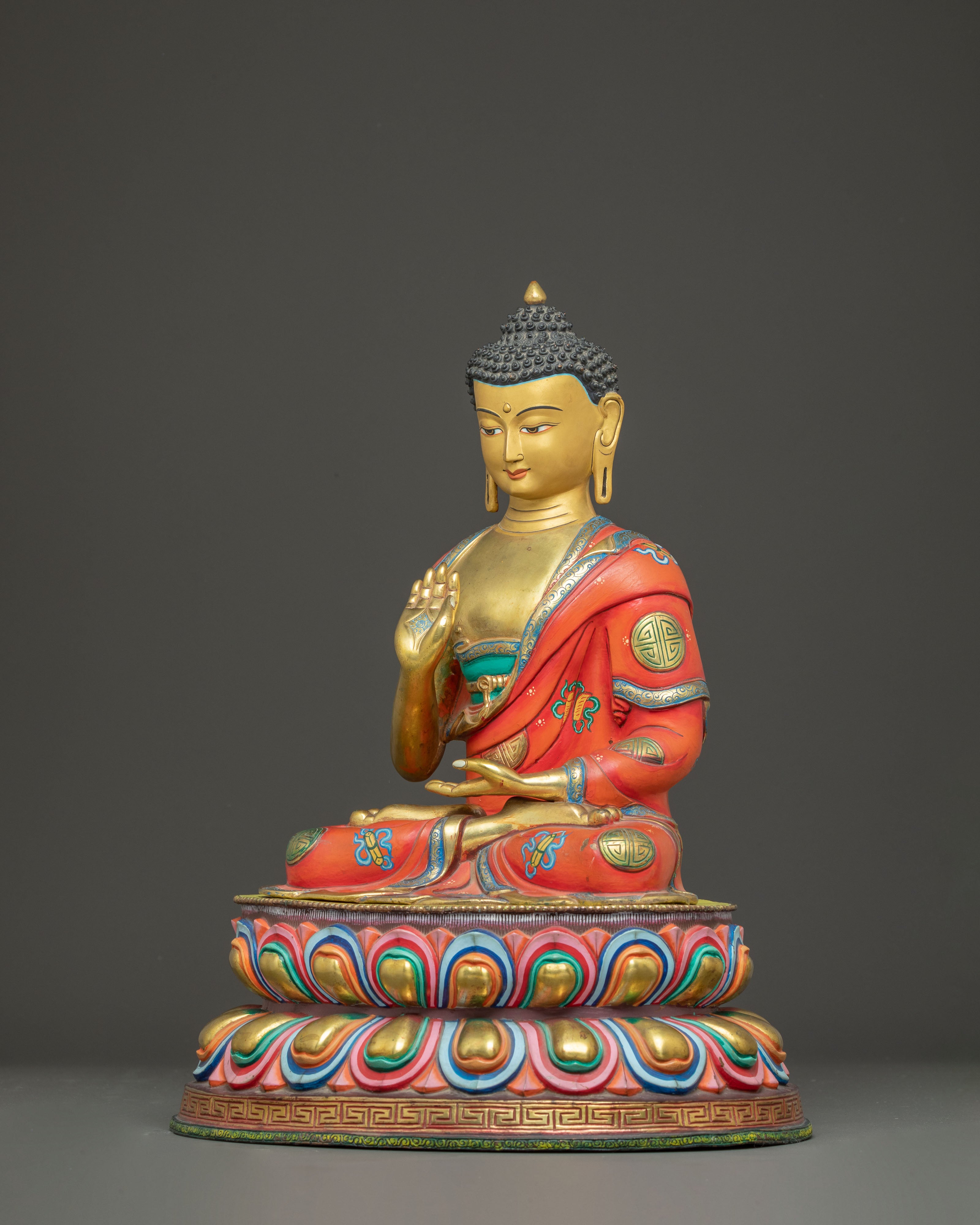 Amoghasiddhi Statue: Symbol of Protection and Success