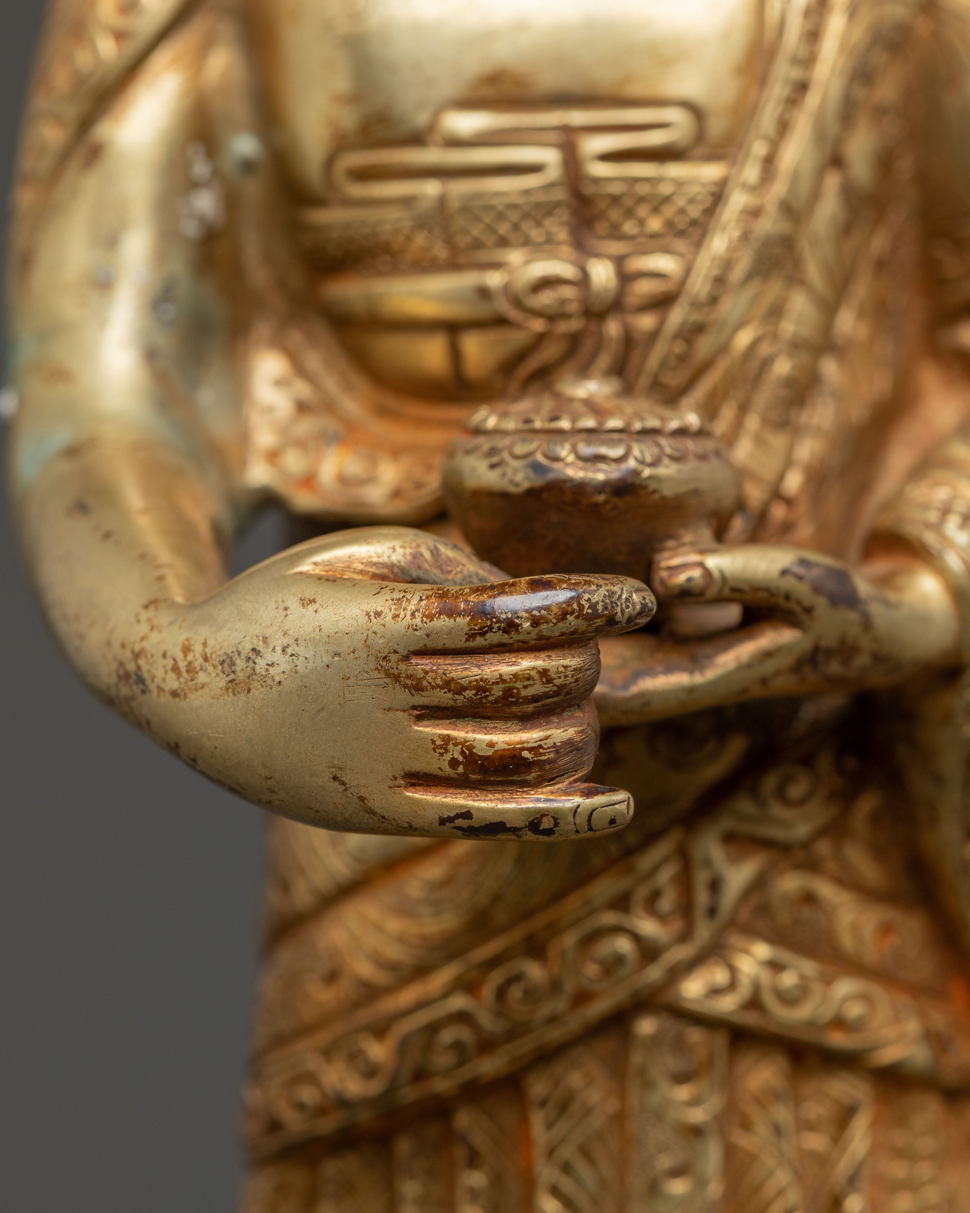 Disciples of Shakyamuni Buddha Statue : Shariputra and Maudgalyayana