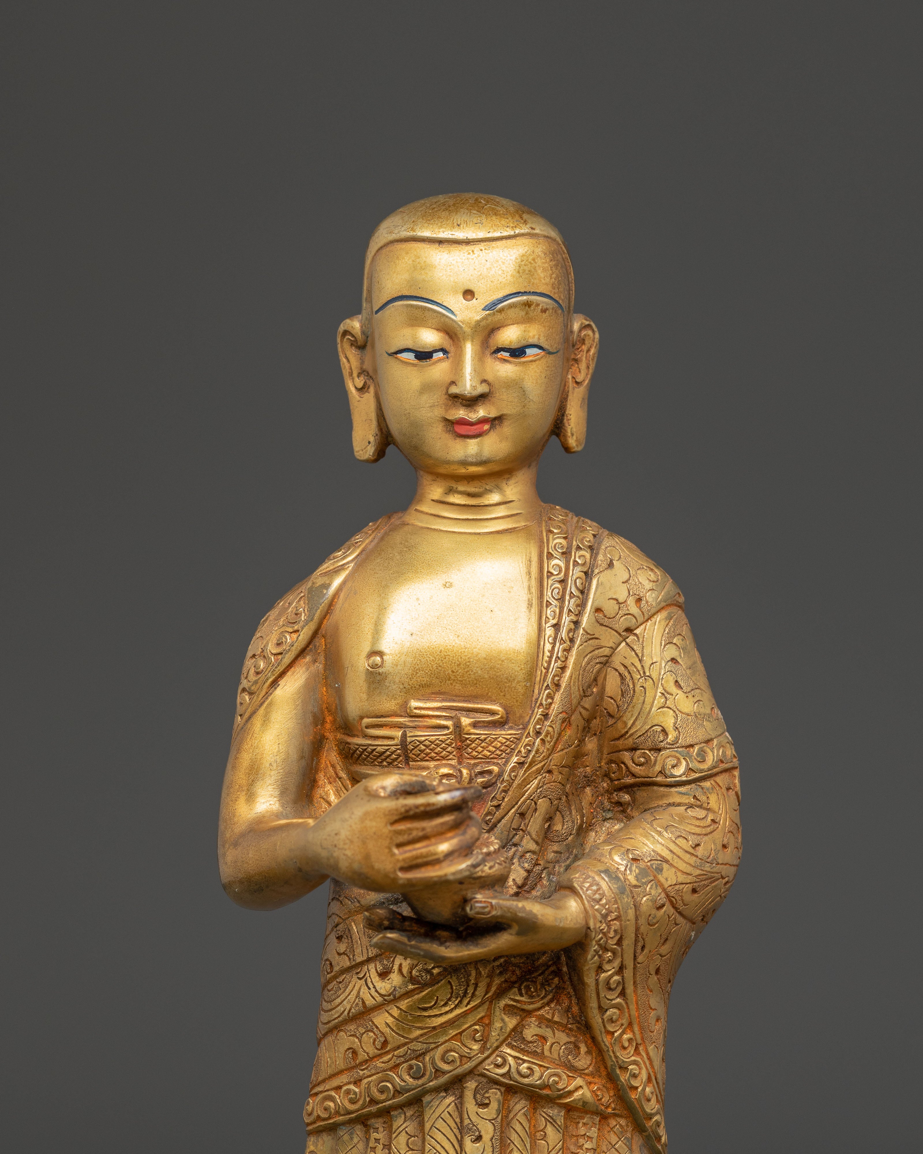 Disciples of Shakyamuni Buddha Statue : Shariputra and Maudgalyayana