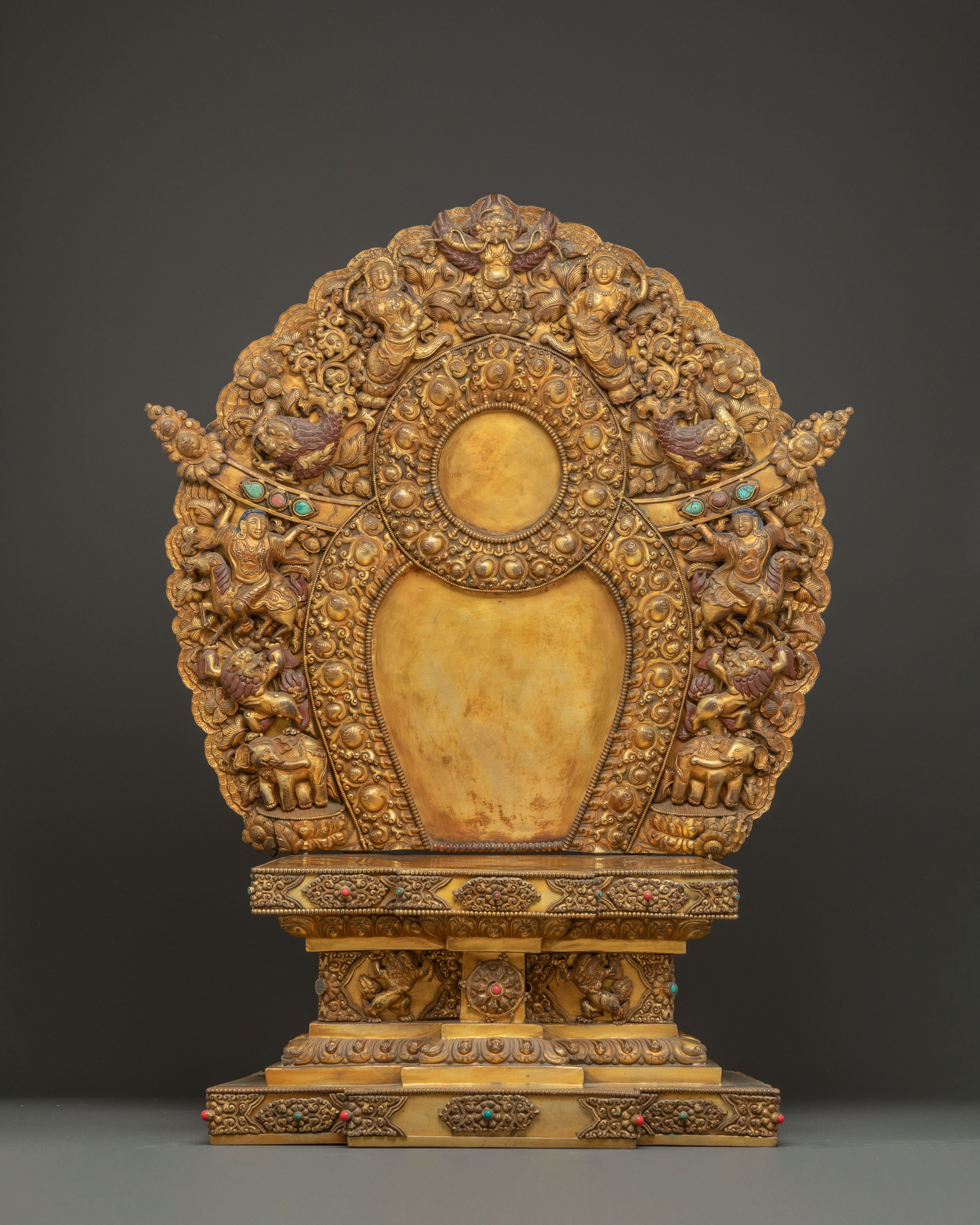 Traditional Throne for Buddhist Statue