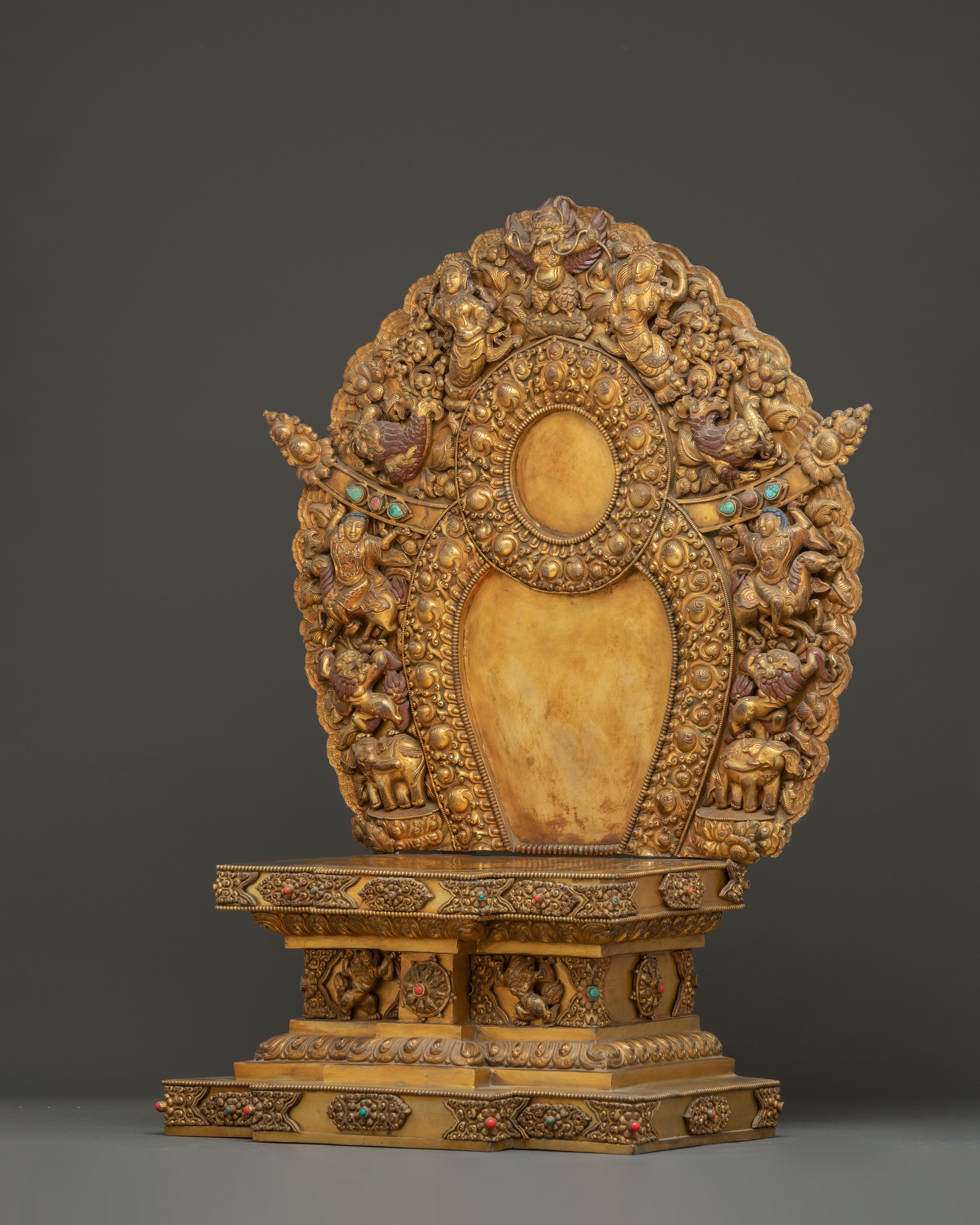 Traditional Throne for Buddhist Statue