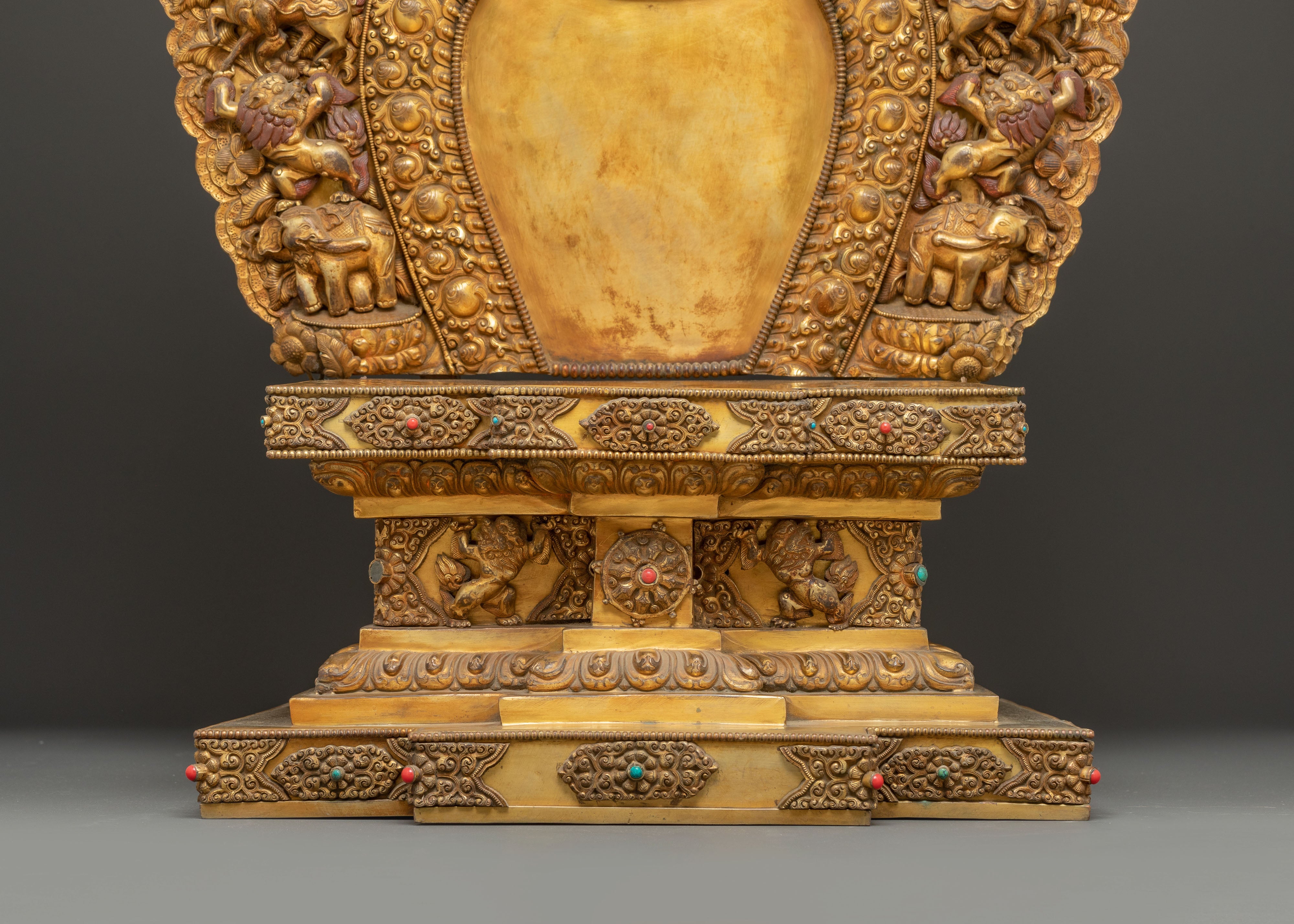 Traditional Throne for Buddhist Statue