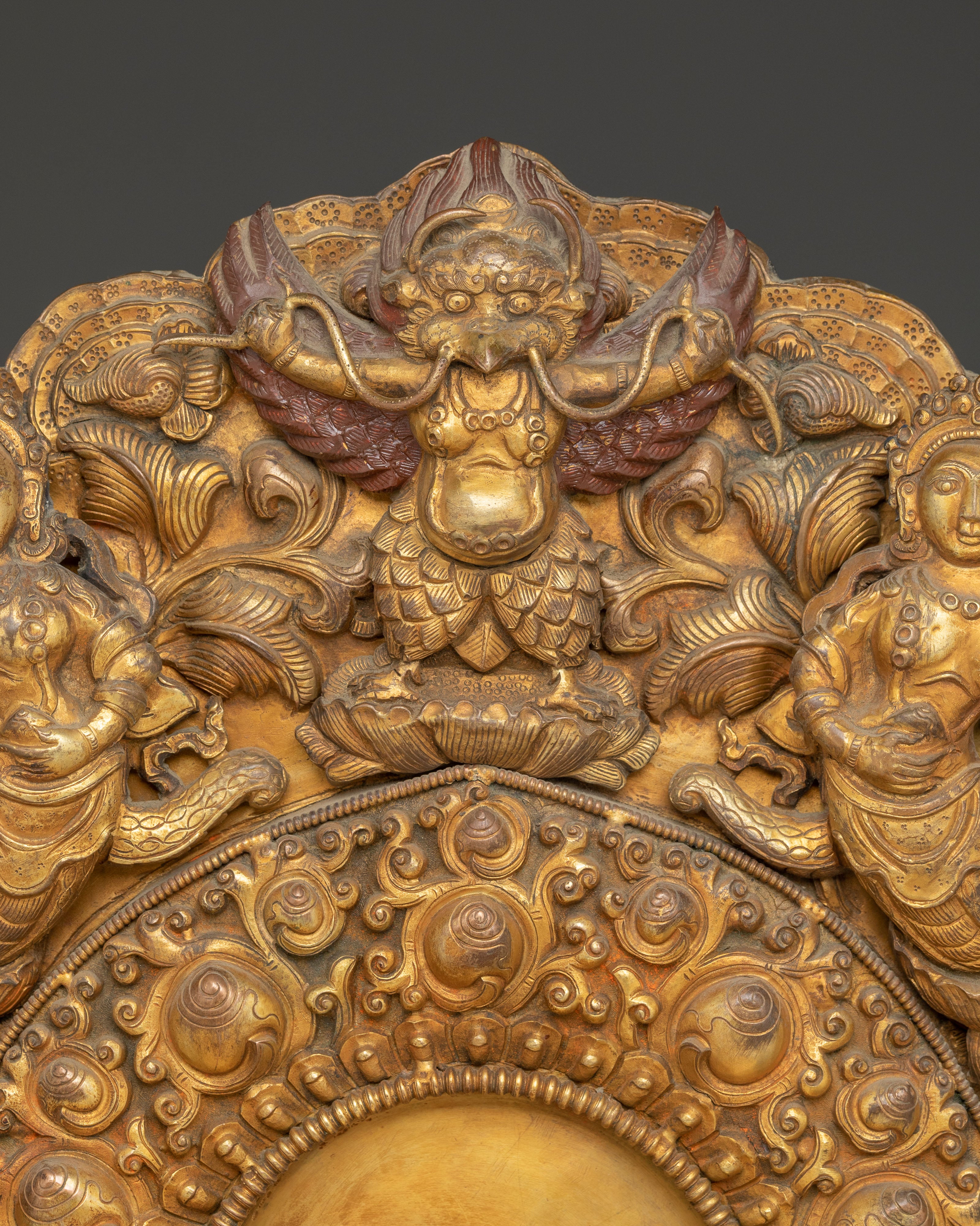 Traditional Throne for Buddhist Statue