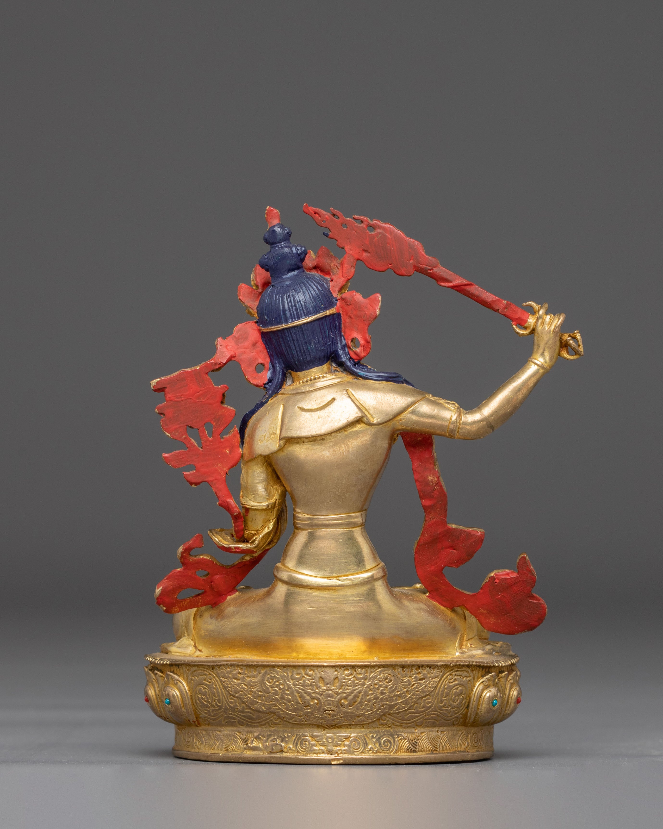Handmade Golden Manjushri: Sword of Wisdom