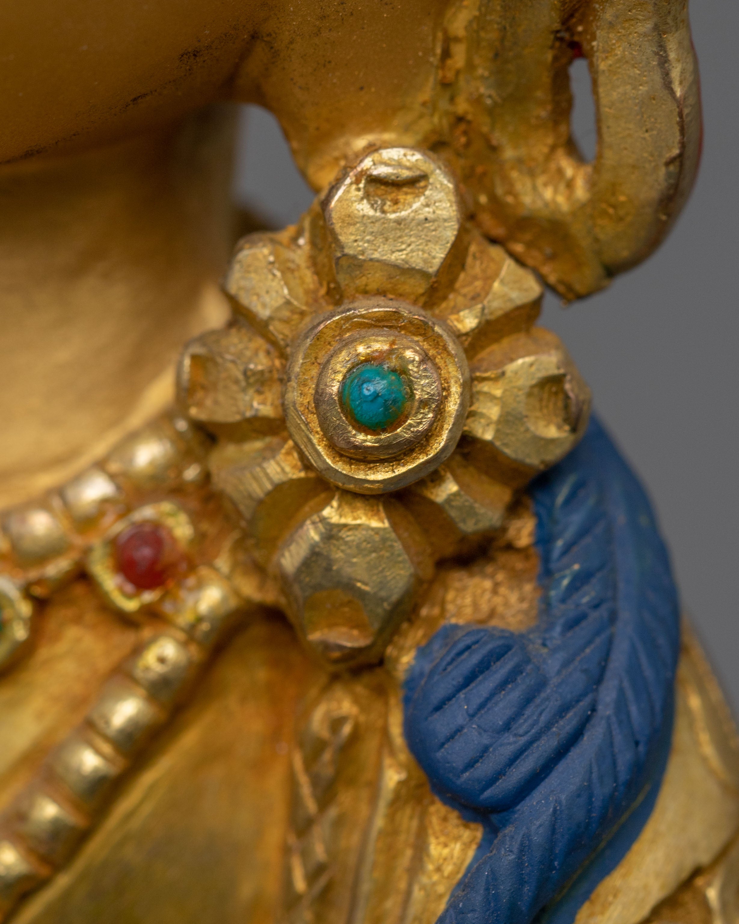 Vajrasattva Icon: Handcrafted Purification Deity