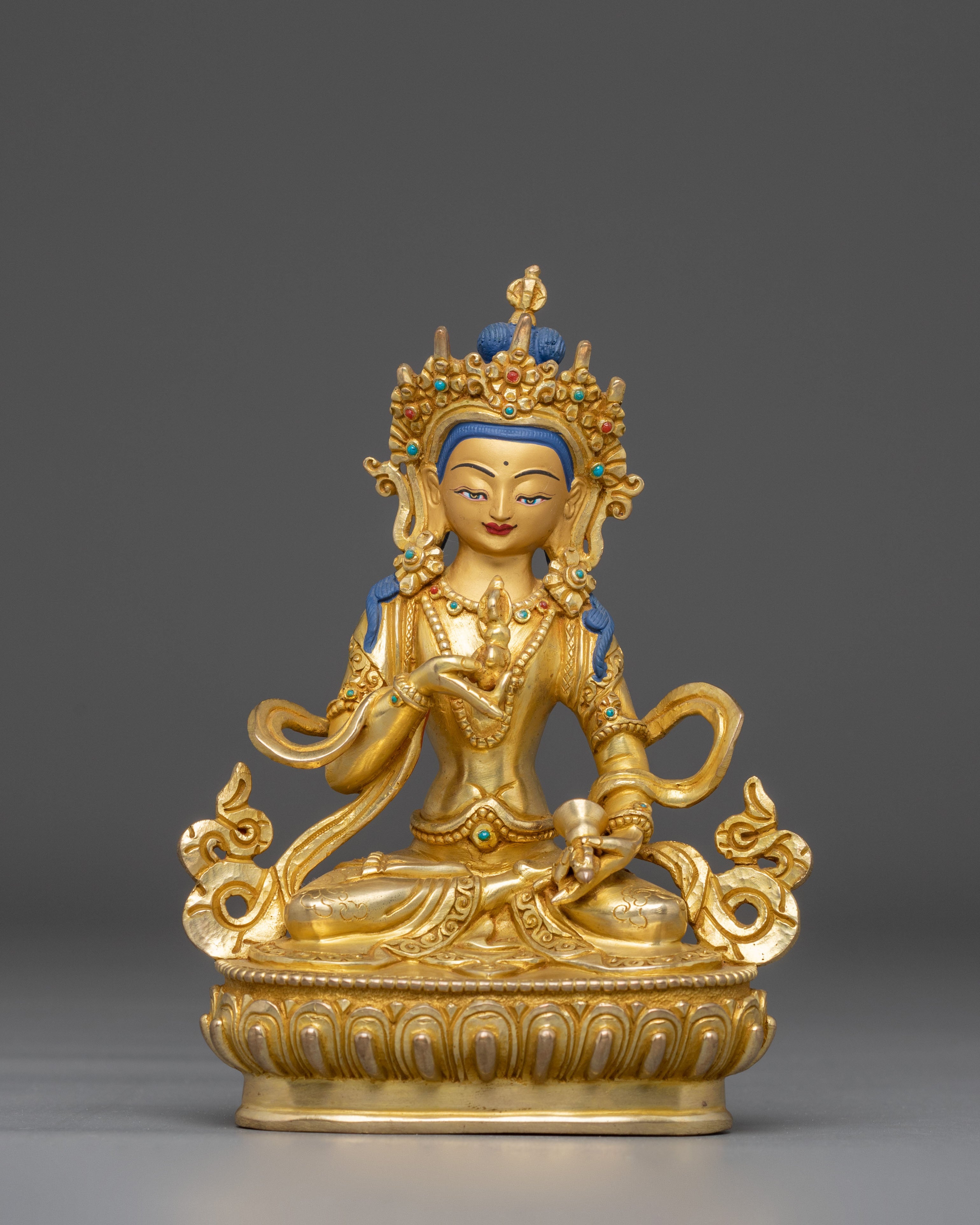 Vajrasattva Icon: Handcrafted Purification Deity