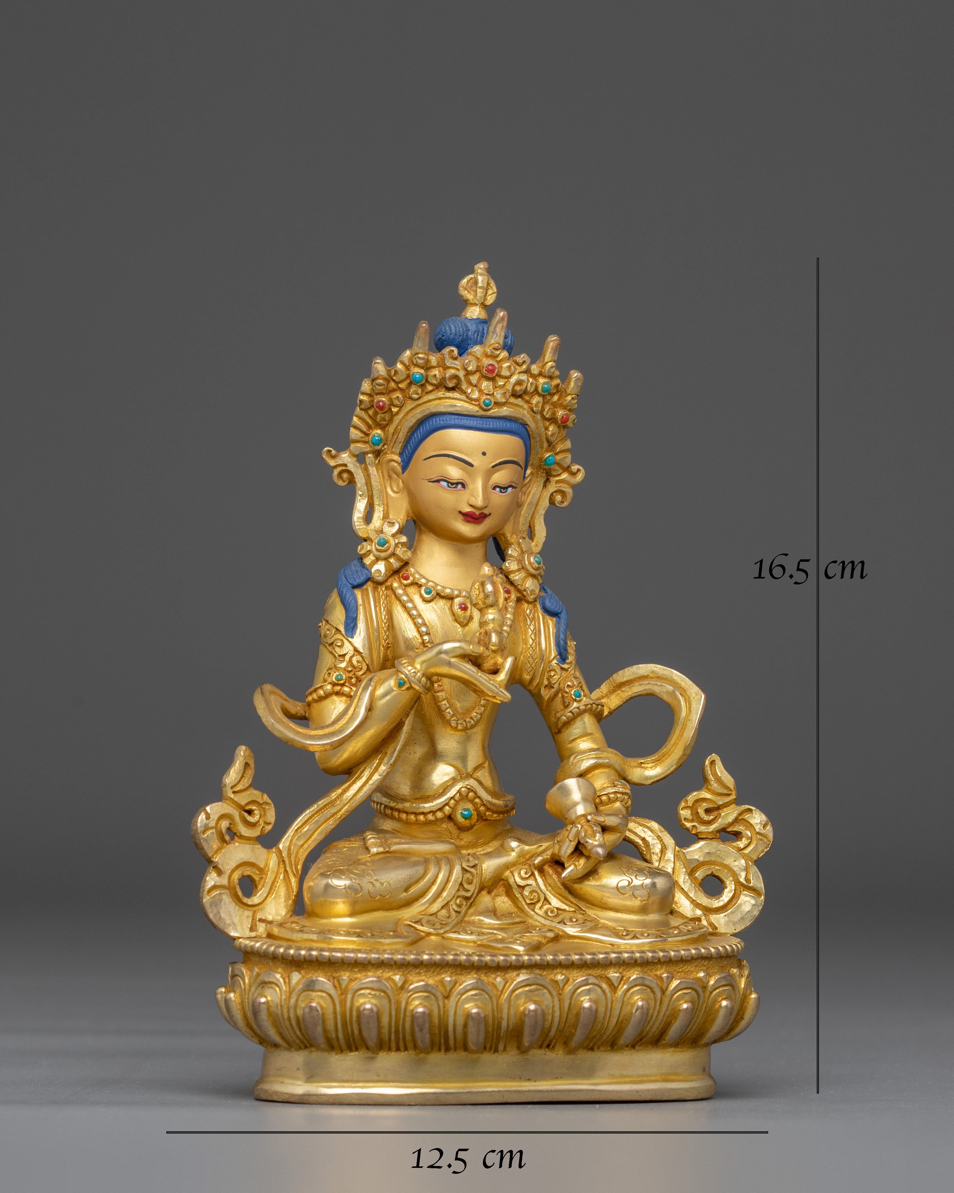 Vajrasattva Icon: Handcrafted Purification Deity